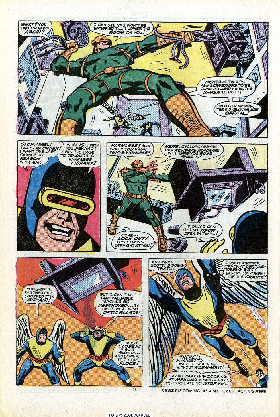 Read online Uncanny X-Men (1963) comic -  Issue #84 - 26