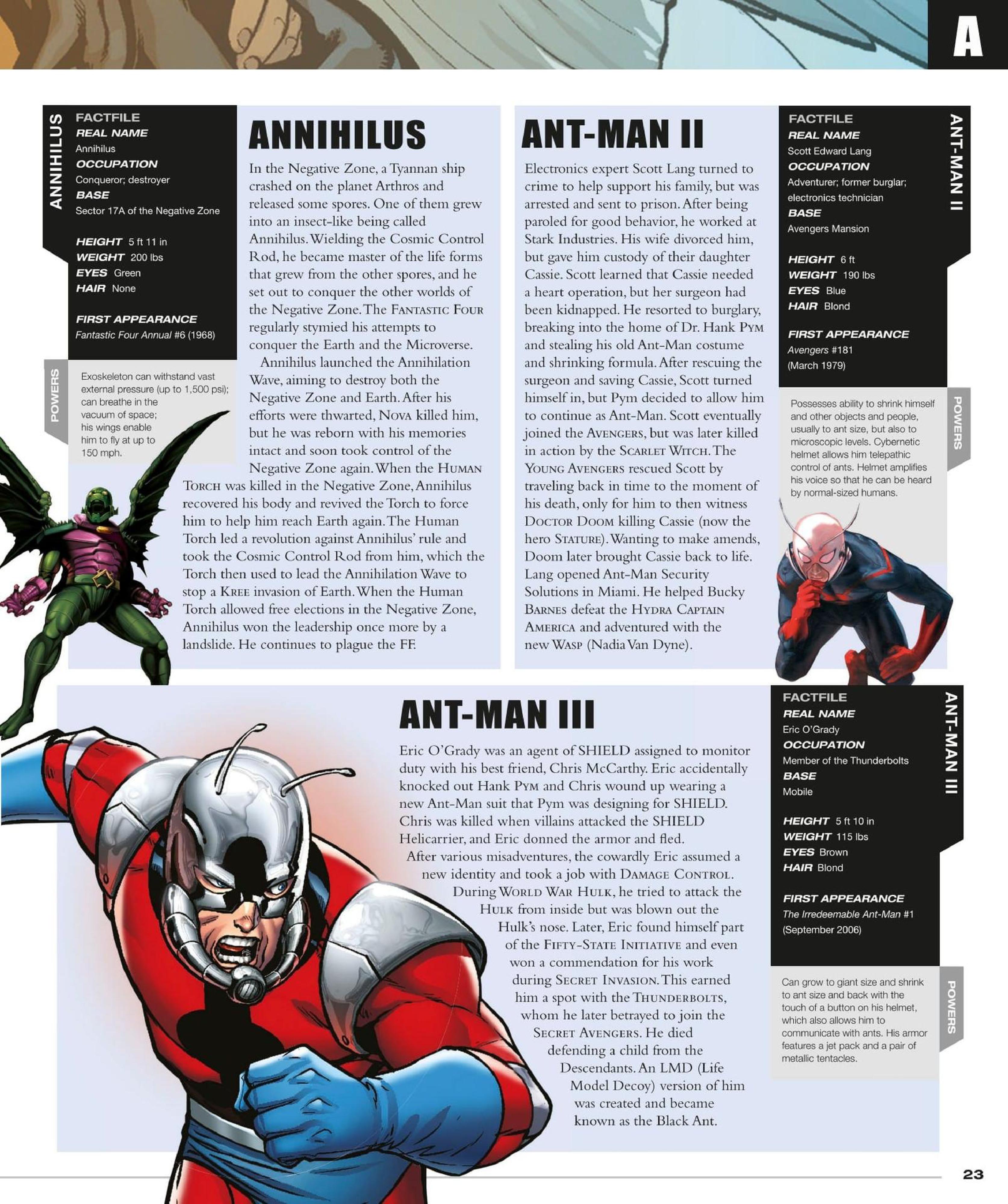 Read online Marvel Encyclopedia, New Edition comic -  Issue # TPB (Part 1) - 25