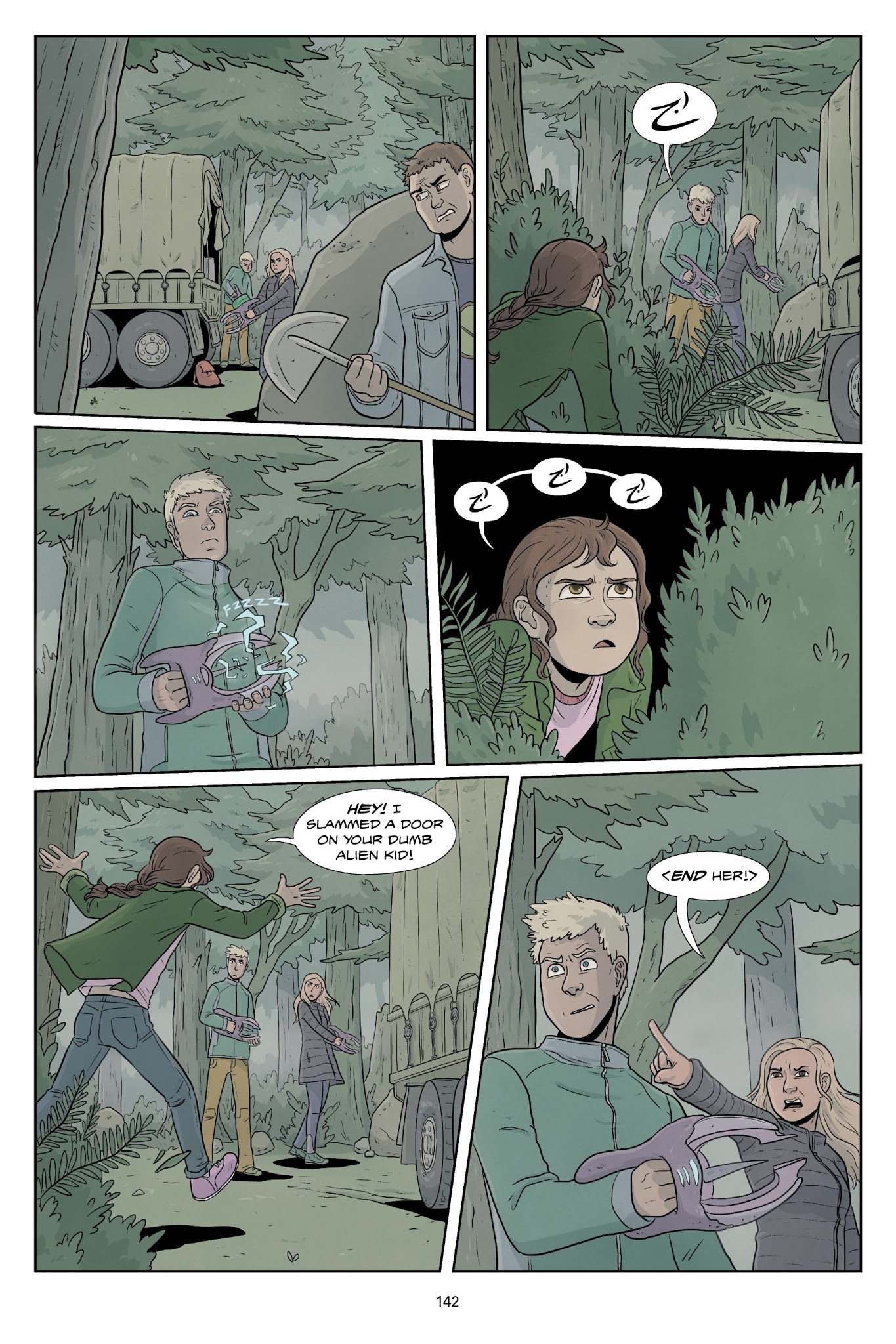 Read online Lifeformed: Cleo Makes Contact comic -  Issue # TPB - 141