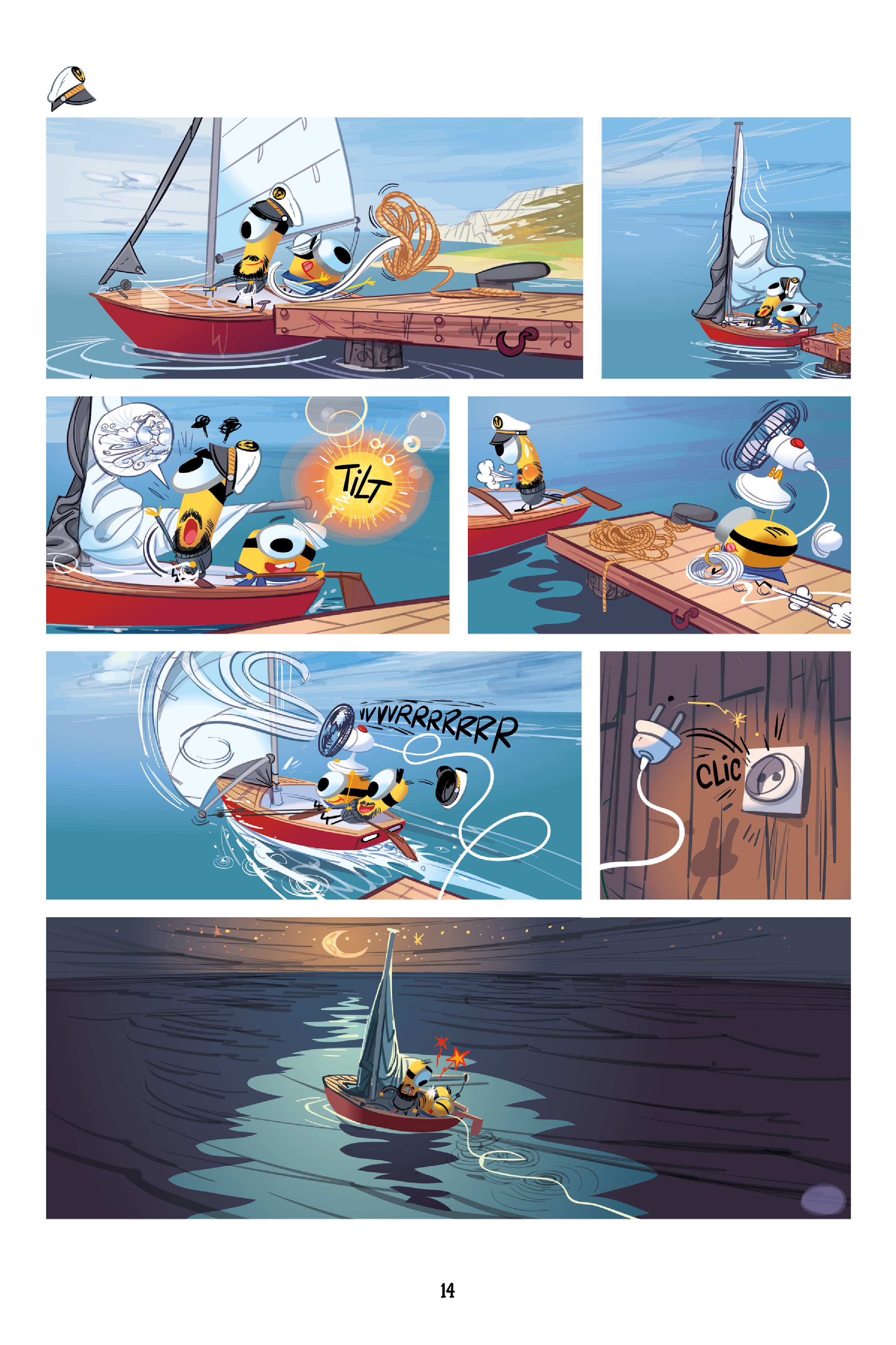 Read online Minions: Super Banana Games! comic -  Issue # Full - 15