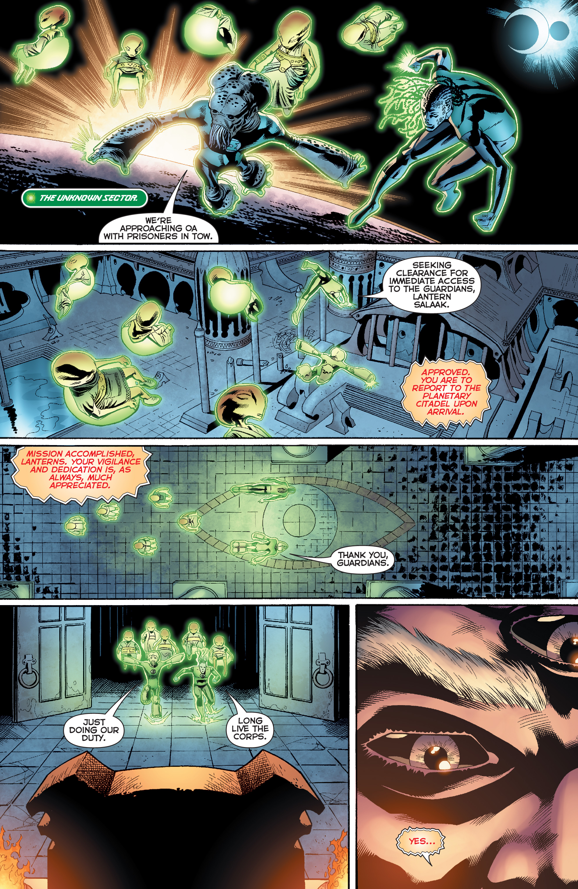 Read online Green Lantern: Emerald Warriors comic -  Issue #1 - 24