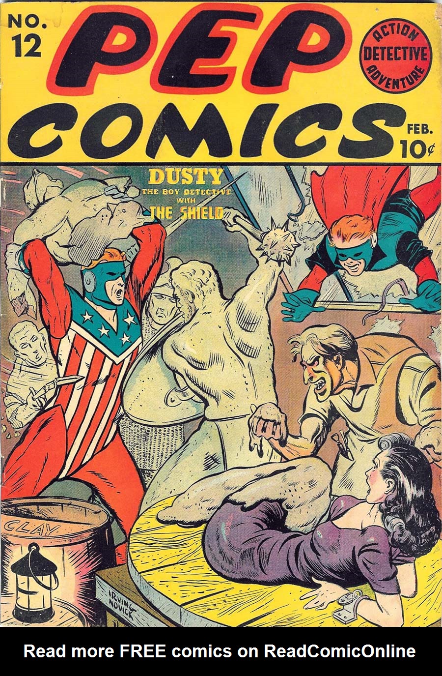 Read online Pep Comics comic -  Issue #12 - 1