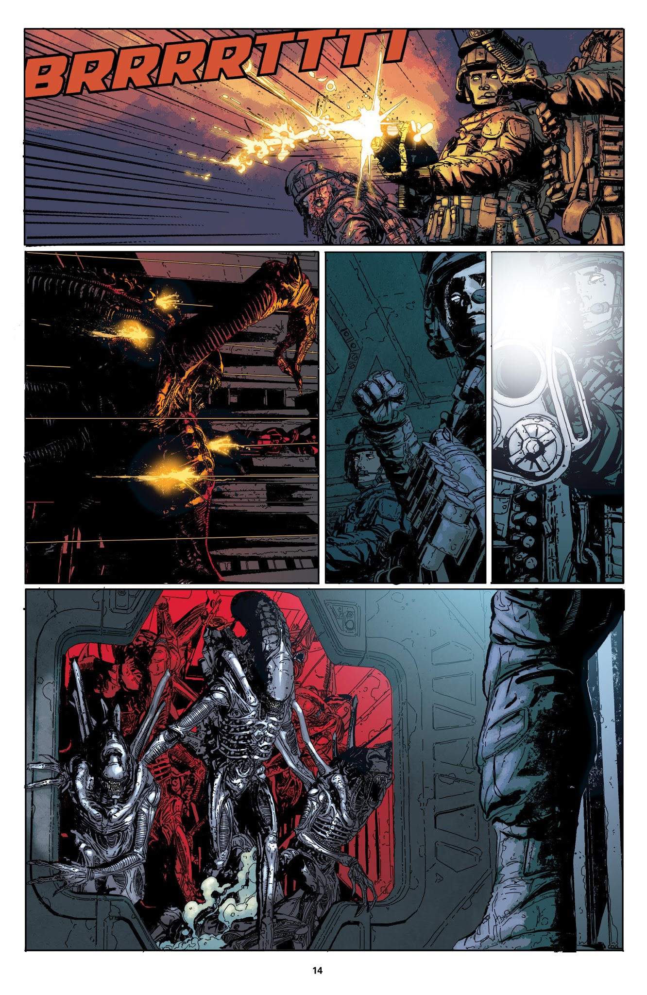 Read online Aliens: Defiance comic -  Issue # _TPB 1 - 14