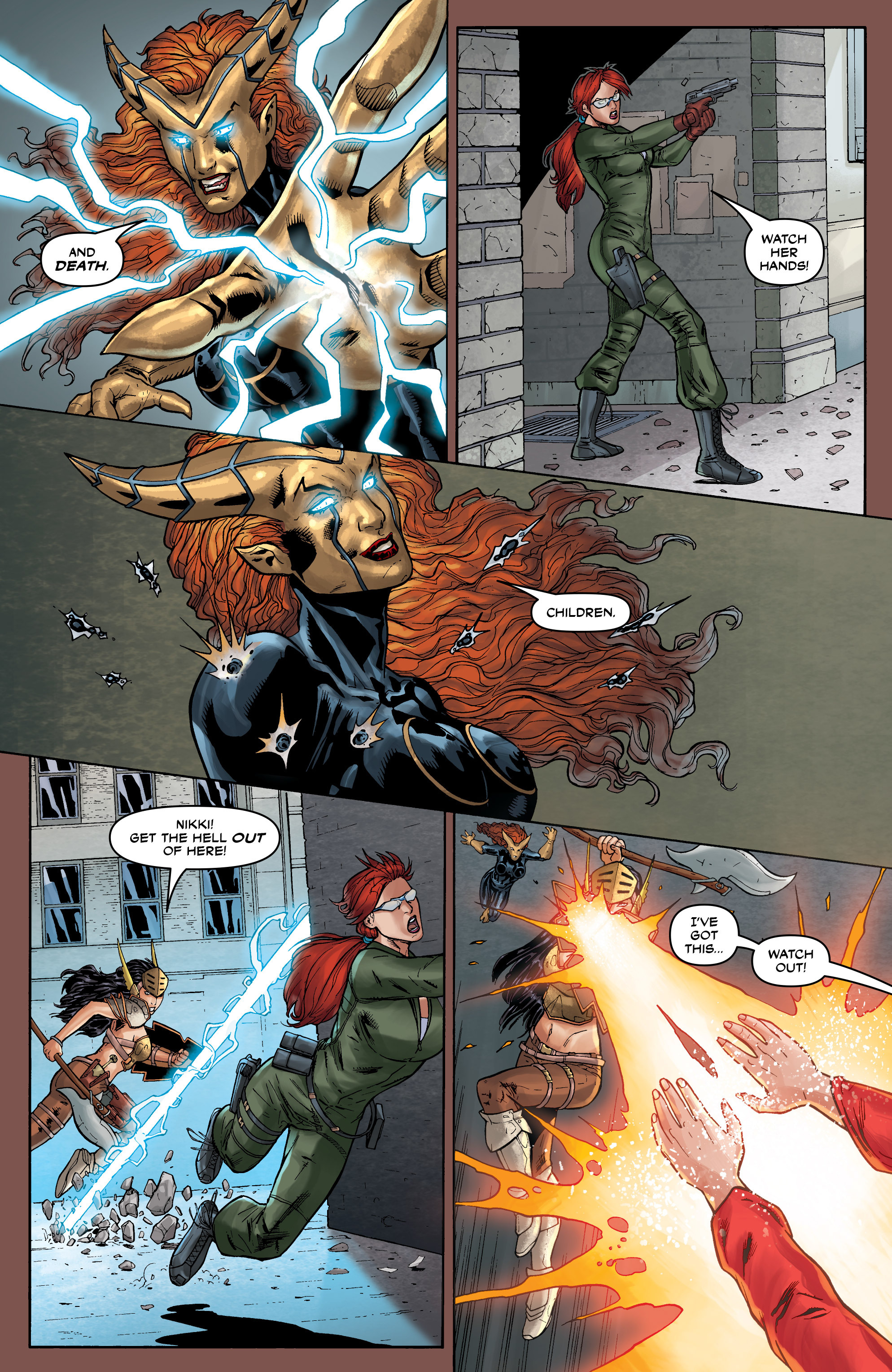 Read online War Goddess comic -  Issue #12 - 4