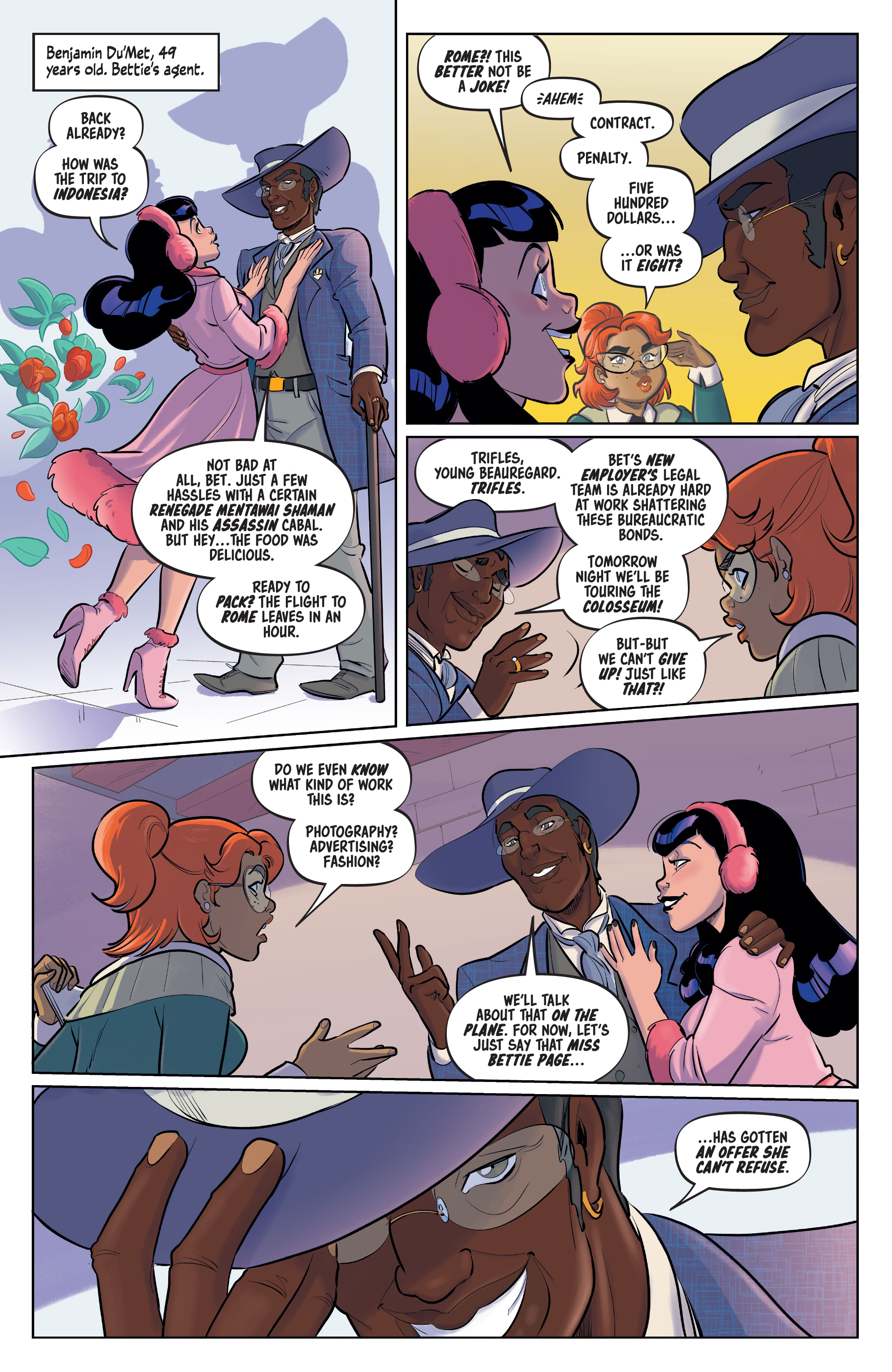 Read online Bettie Page (2023) comic -  Issue #1 - 13