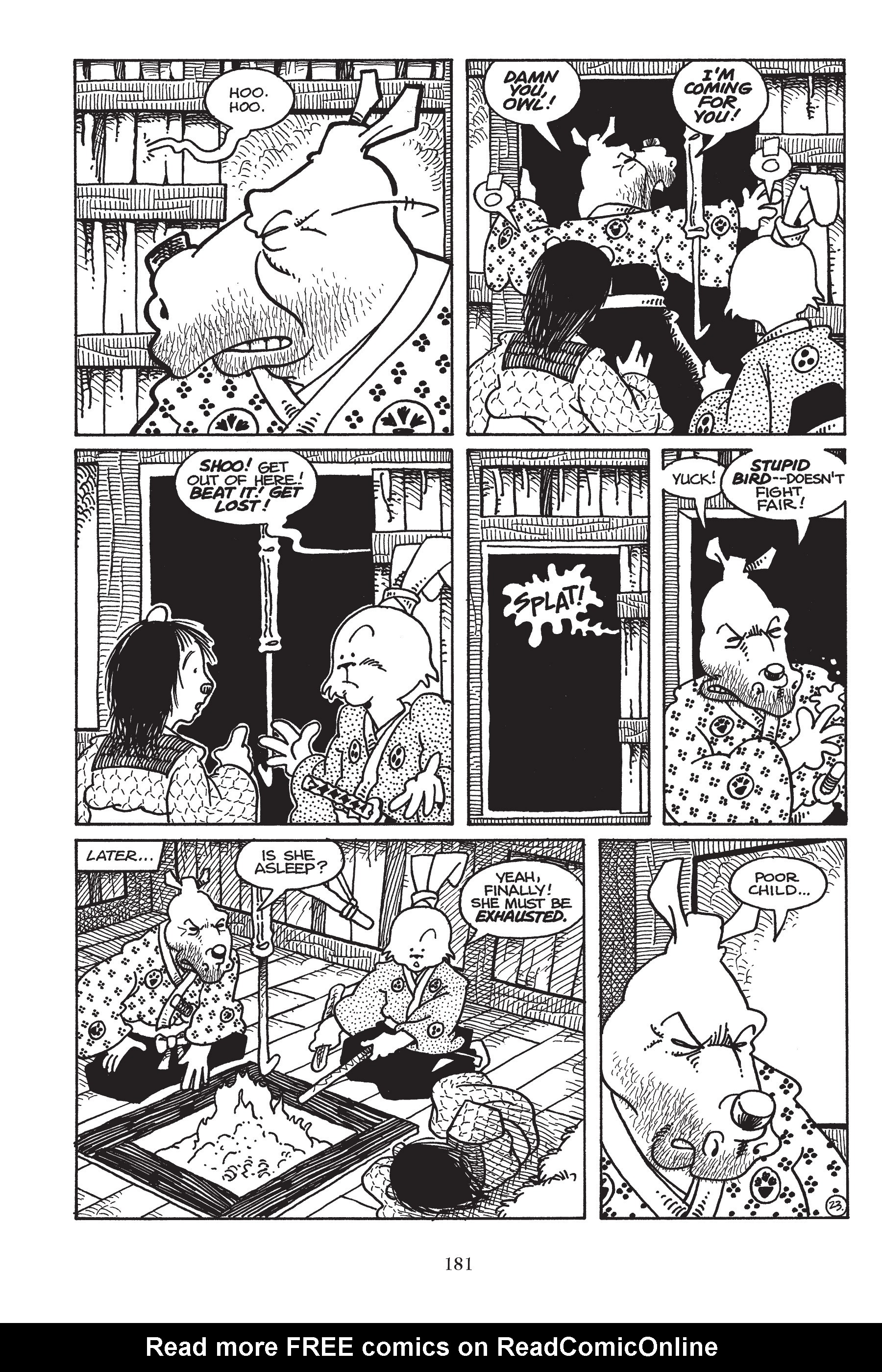 Read online Usagi Yojimbo (1987) comic -  Issue # _TPB 7 - 172