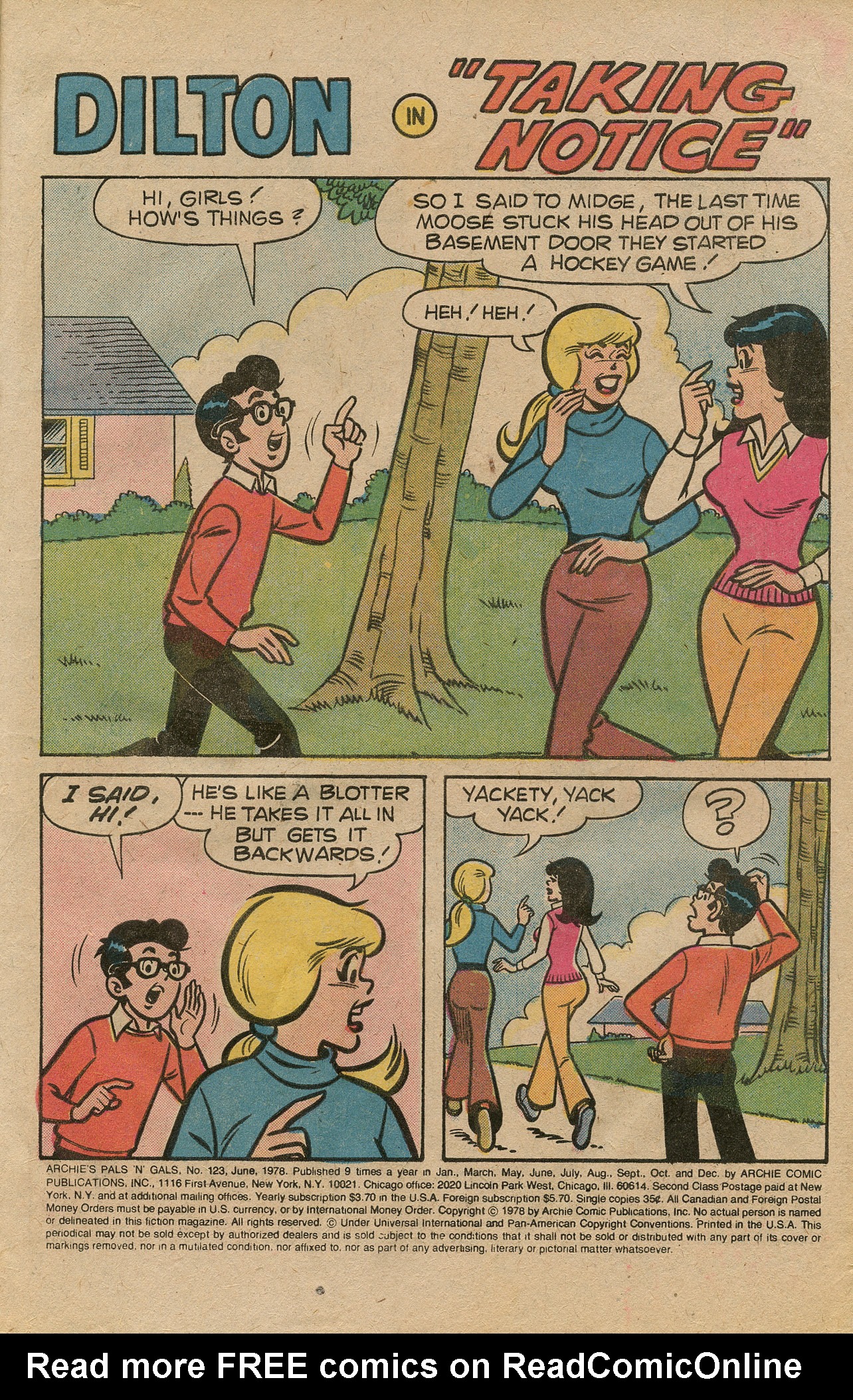 Read online Archie's Pals 'N' Gals (1952) comic -  Issue #123 - 3