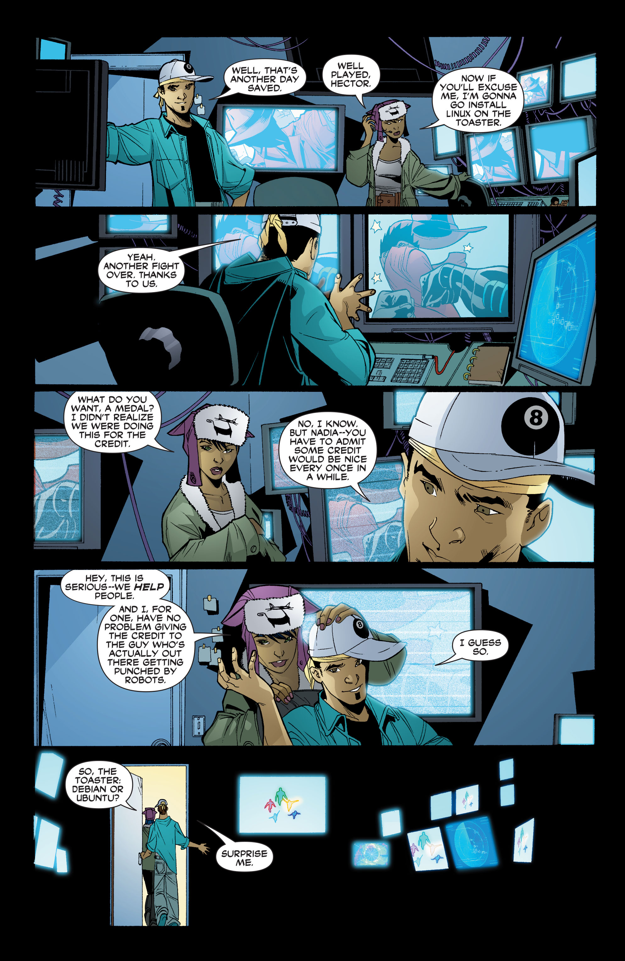 Read online Blue Beetle (2006) comic -  Issue #35 - 7