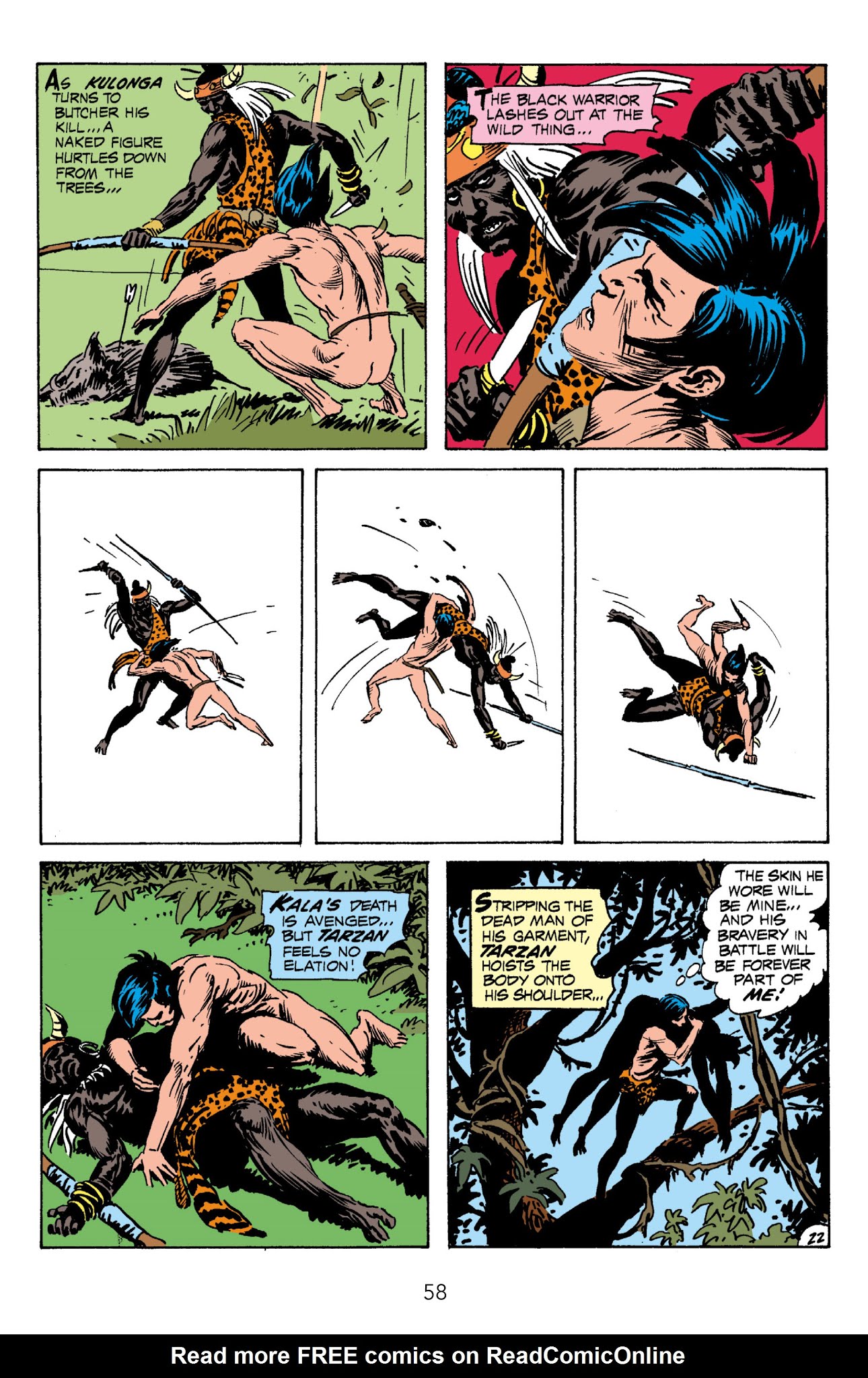 Read online Edgar Rice Burroughs' Tarzan The Joe Kubert Years comic -  Issue # TPB 1 (Part 1) - 59