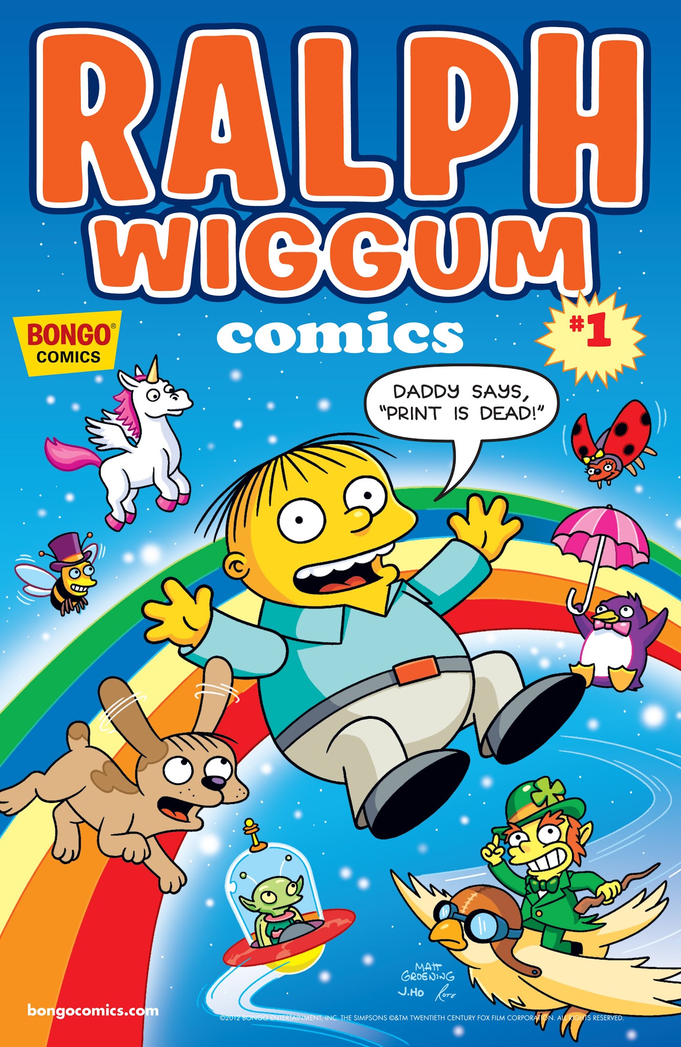 Read online Simpsons One-Shot Wonders: Ralph Wiggum Comics comic -  Issue # Full - 5