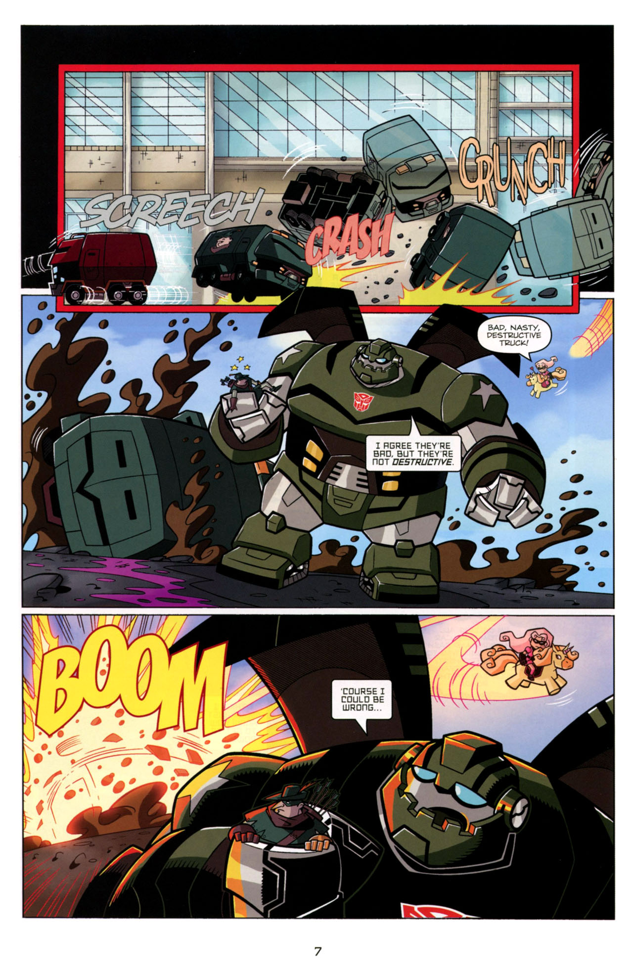 Read online Transformers Animated: The Arrival comic -  Issue #4 - 10