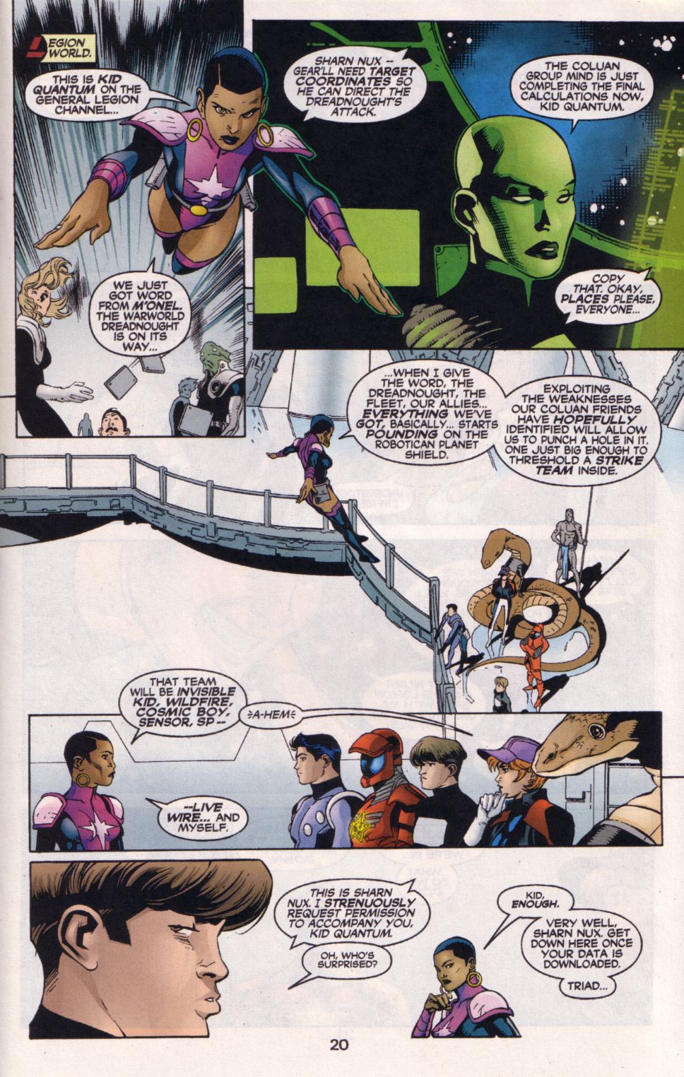 Read online The Legion comic -  Issue #12 - 20