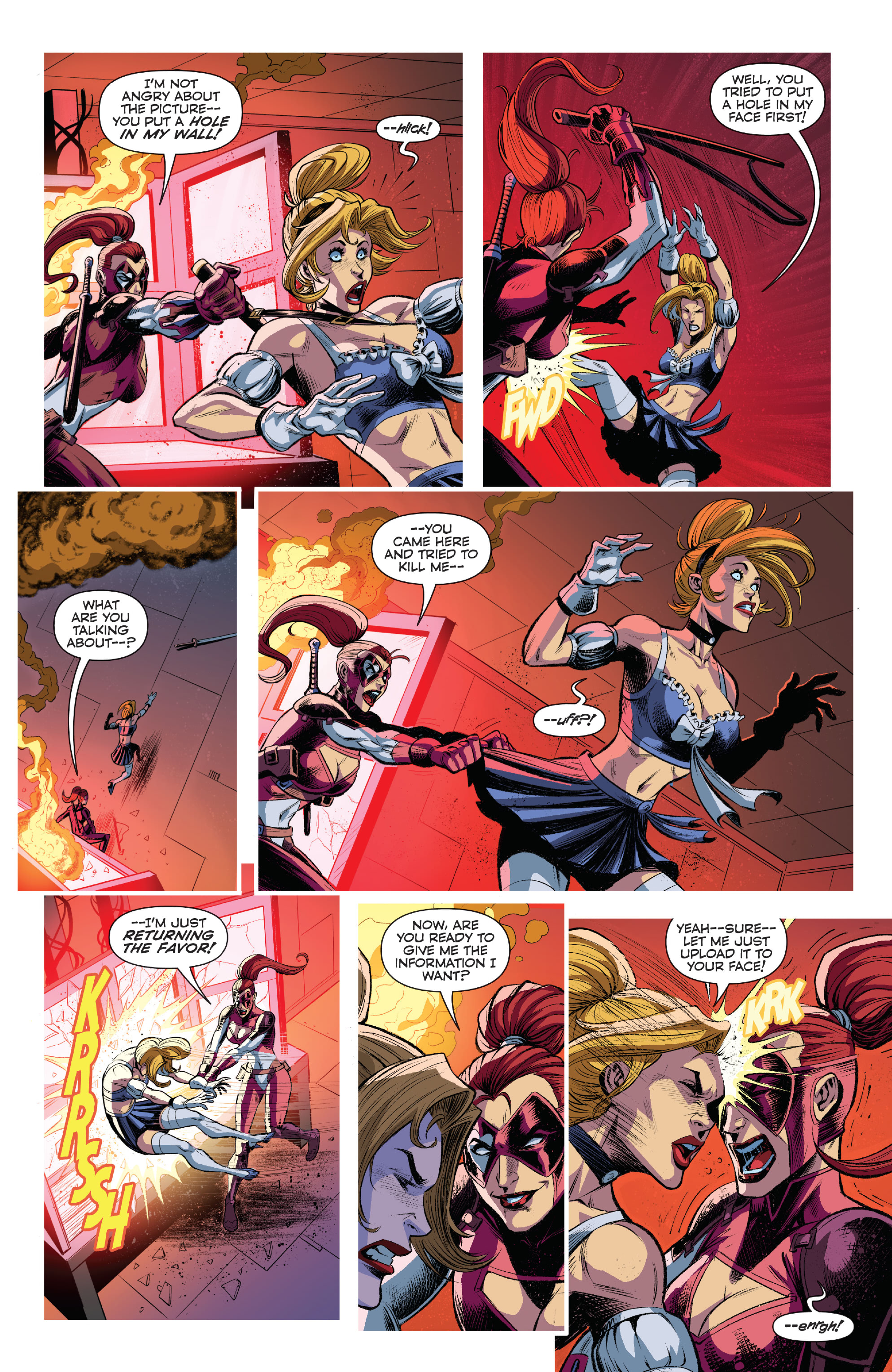 Read online Cinderella vs The Queen of Hearts comic -  Issue #1 - 27