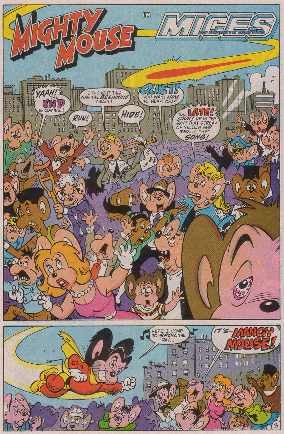 Read online Mighty Mouse comic -  Issue #4 - 5