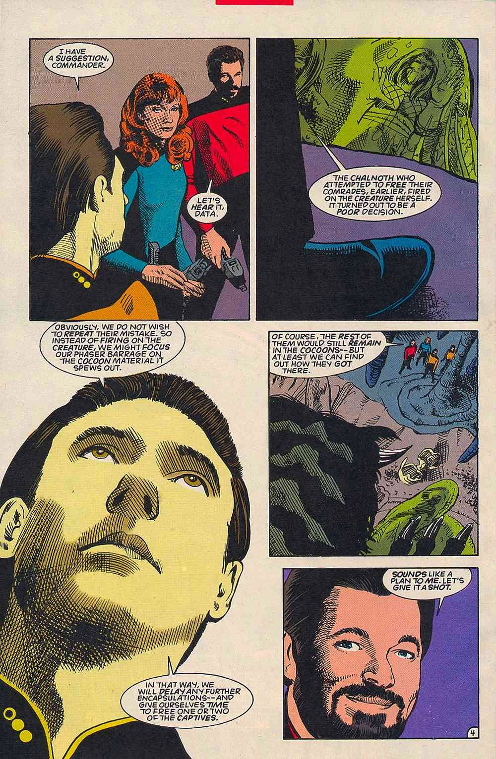 Read online Star Trek: The Next Generation (1989) comic -  Issue #61 - 4