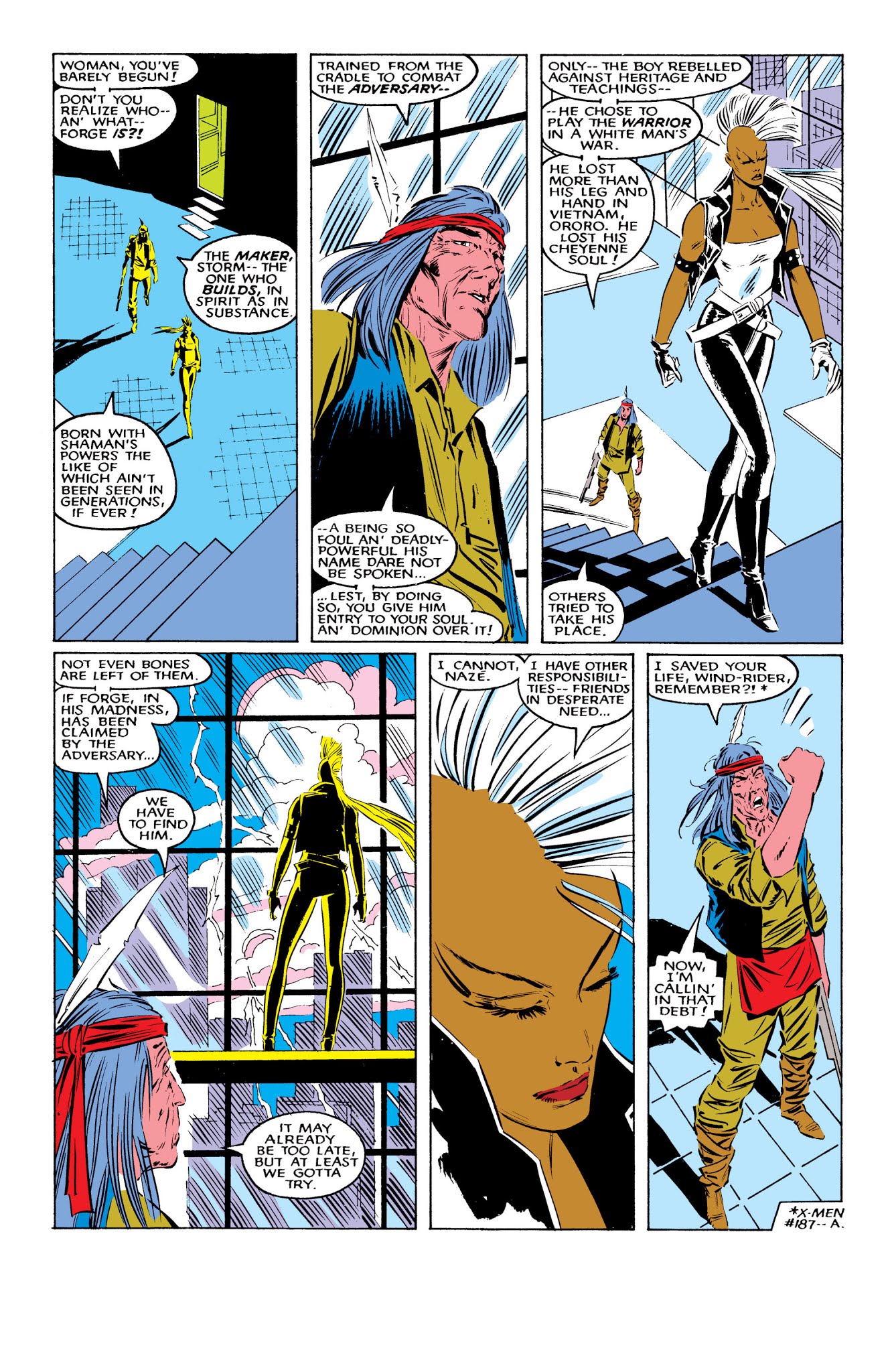 Read online X-Men: Fall of the Mutants comic -  Issue # TPB 1 (Part 1) - 23