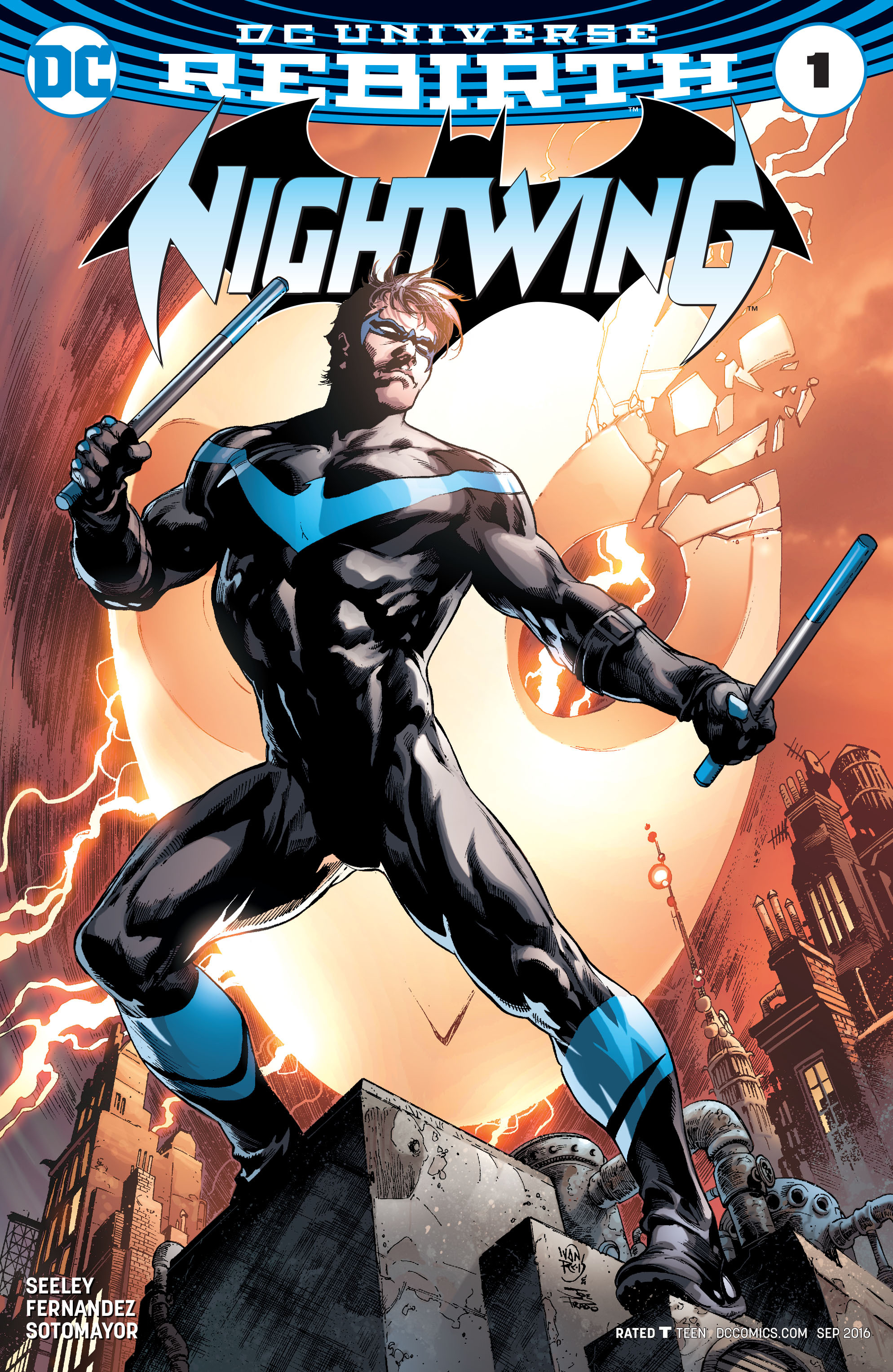 Read online Nightwing (2016) comic -  Issue #1 - 2