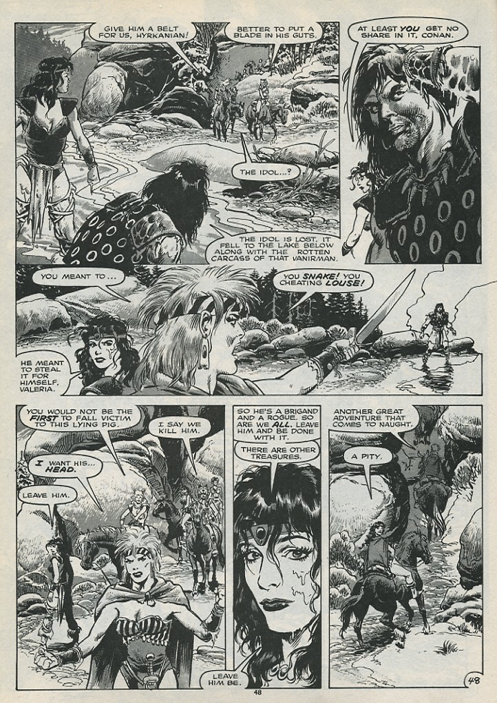 Read online The Savage Sword Of Conan comic -  Issue #179 - 50