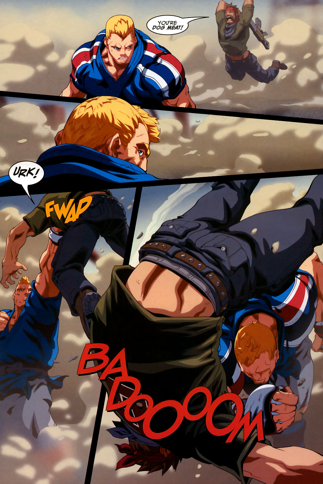 Read online Street Fighter IV comic -  Issue #2 - 11
