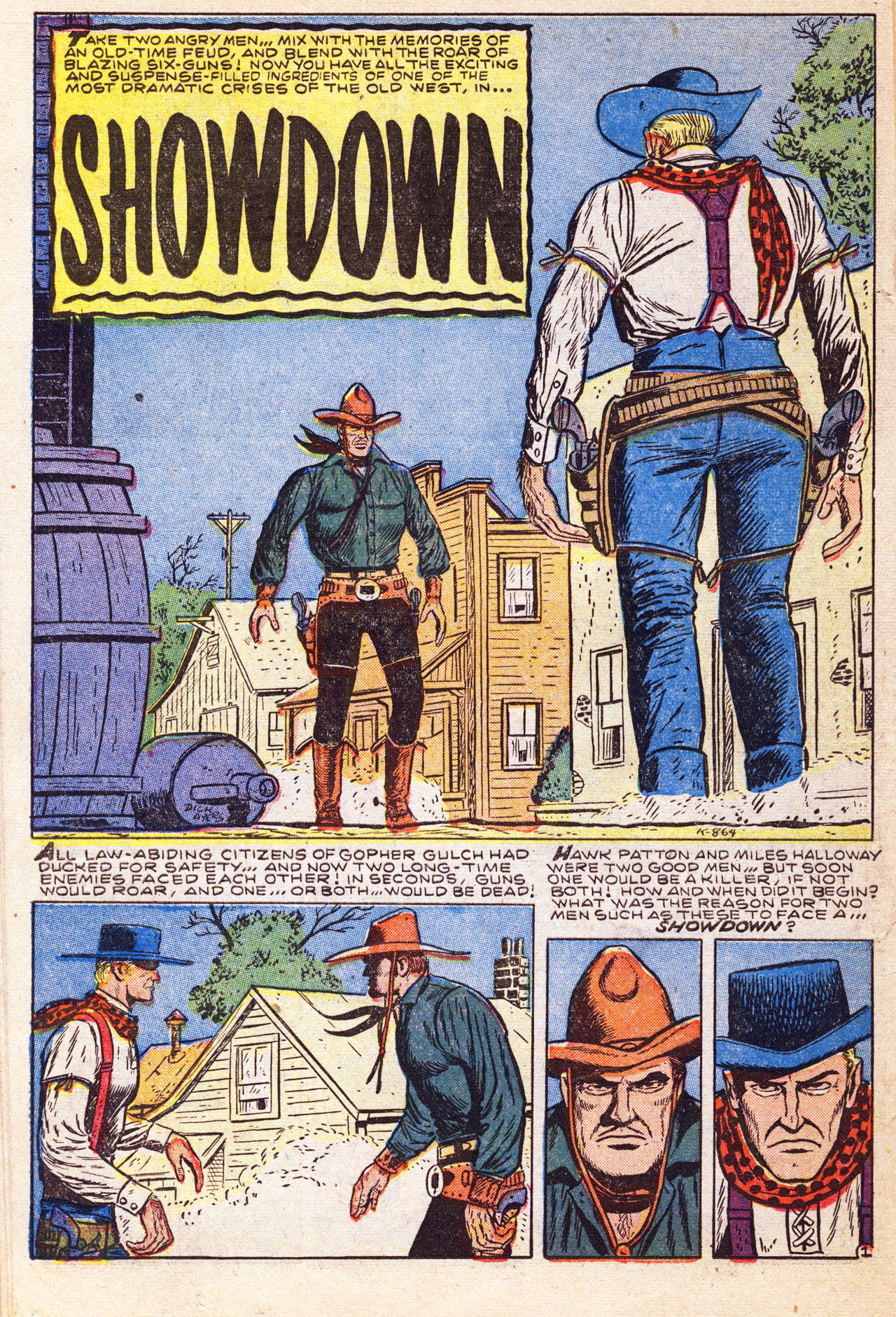 Read online Gunsmoke Western comic -  Issue #38 - 23