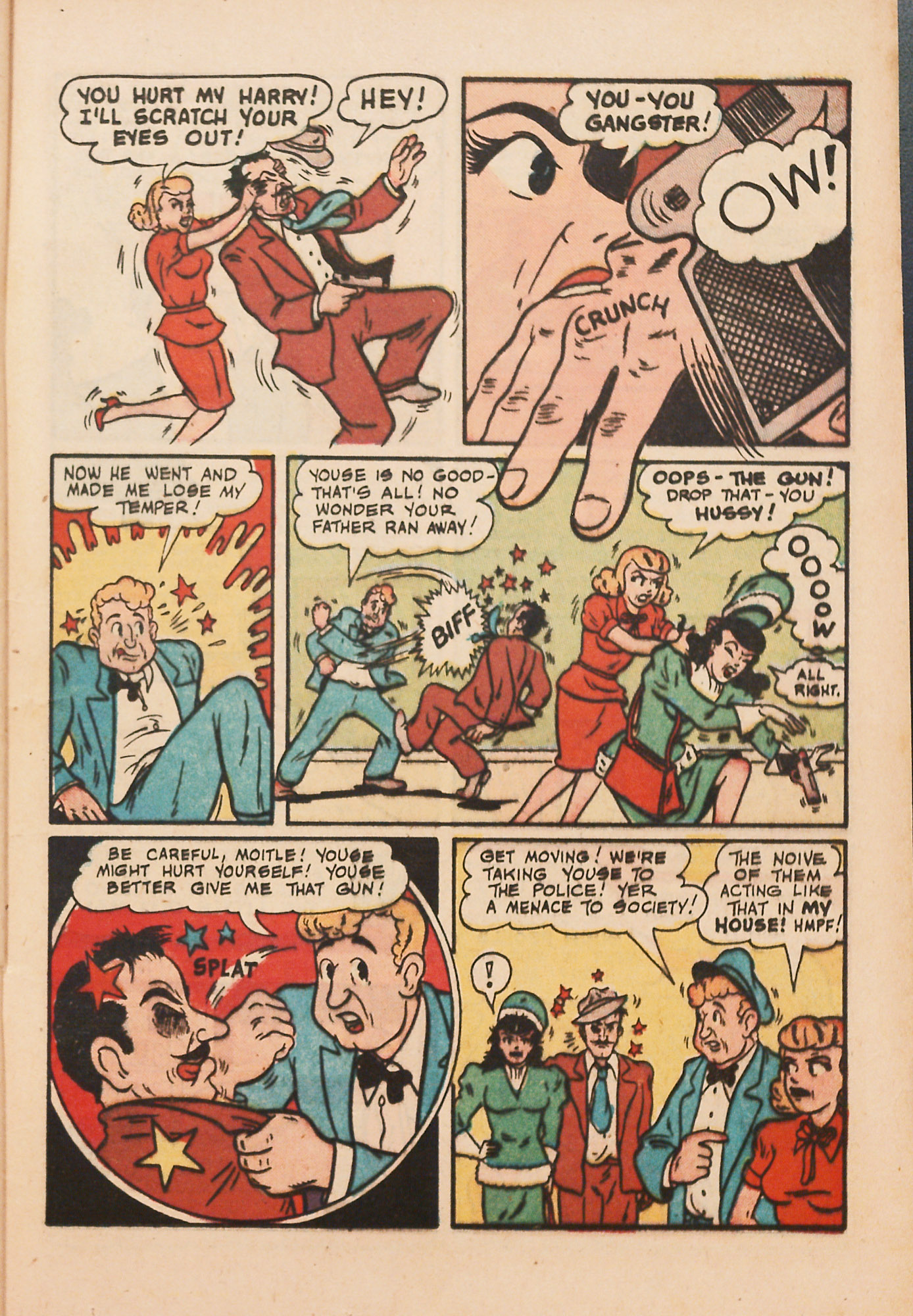 Read online Super-Mystery Comics comic -  Issue #37 - 33