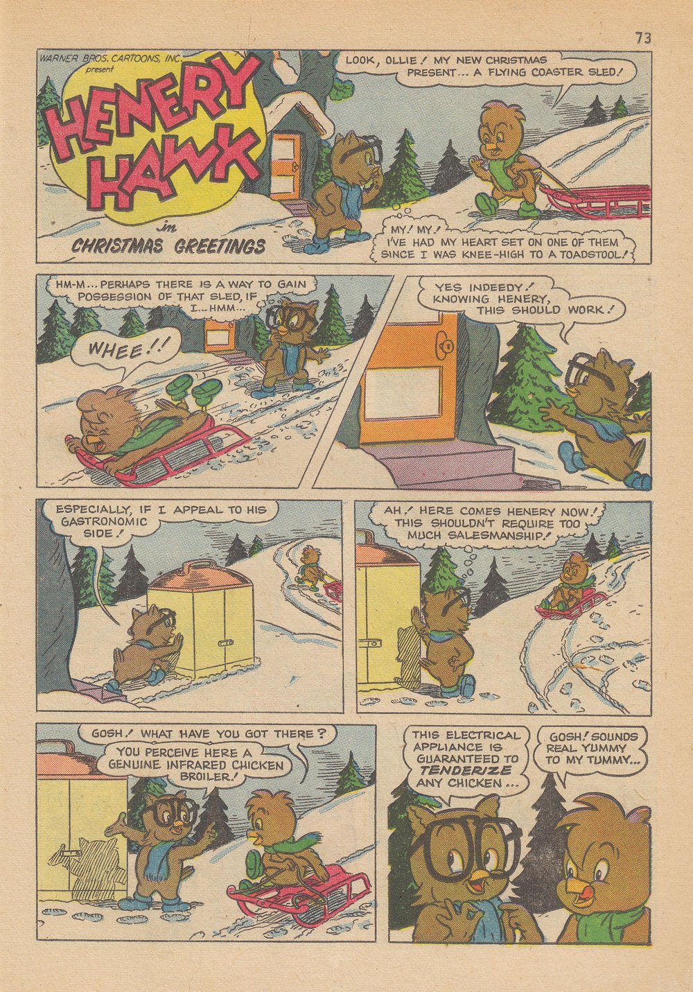 Read online Bugs Bunny's Christmas Funnies comic -  Issue # TPB 6 - 75