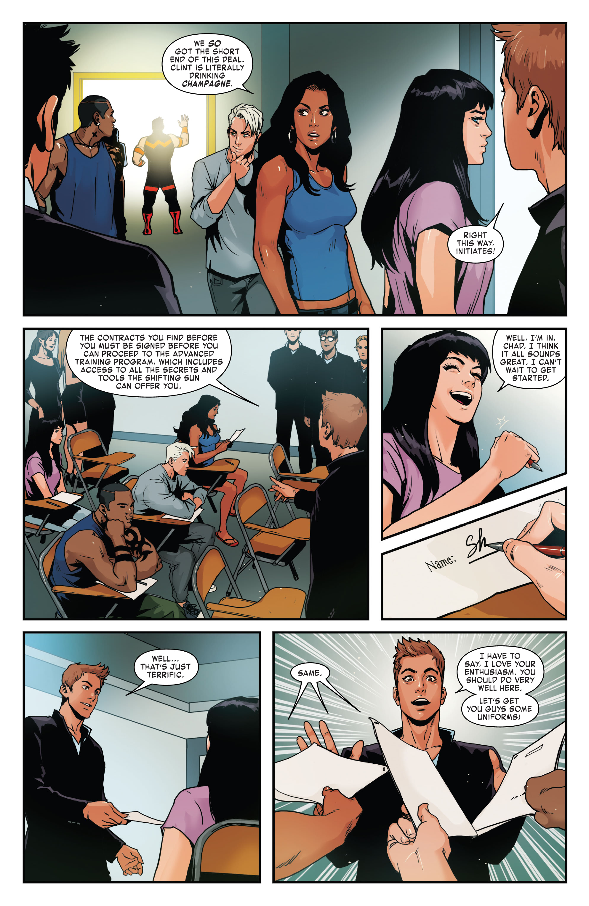 Read online Hawkeye: Team Spirit comic -  Issue # TPB (Part 1) - 72
