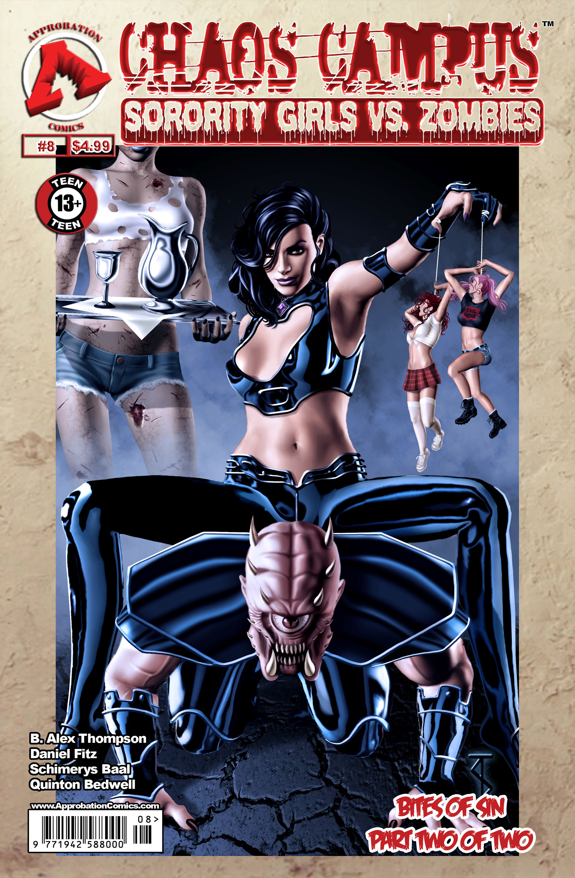 Read online Chaos Campus: Sorority Girls Vs. Zombies comic -  Issue #8 - 1