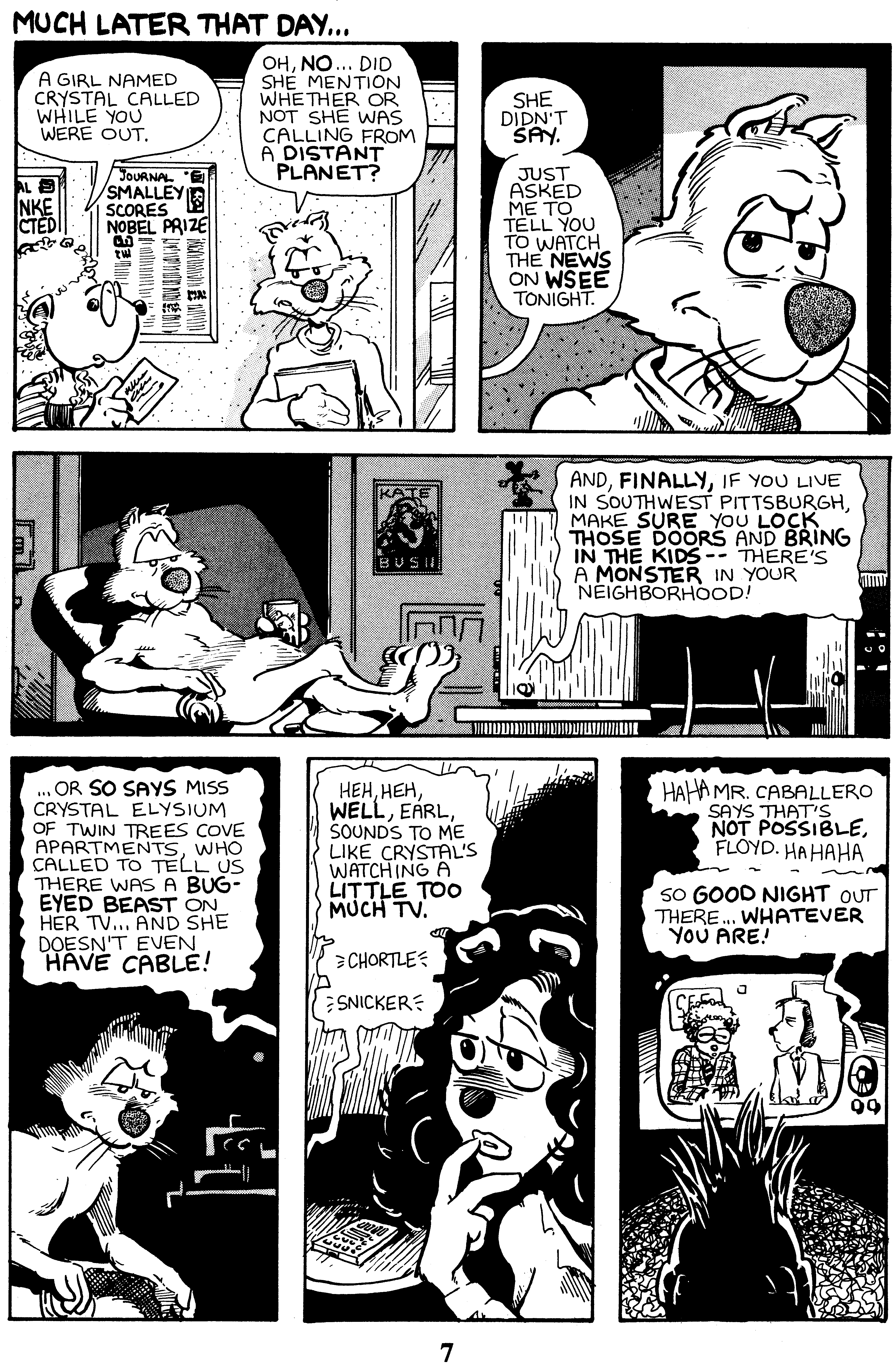 Read online Critters comic -  Issue #43 - 9
