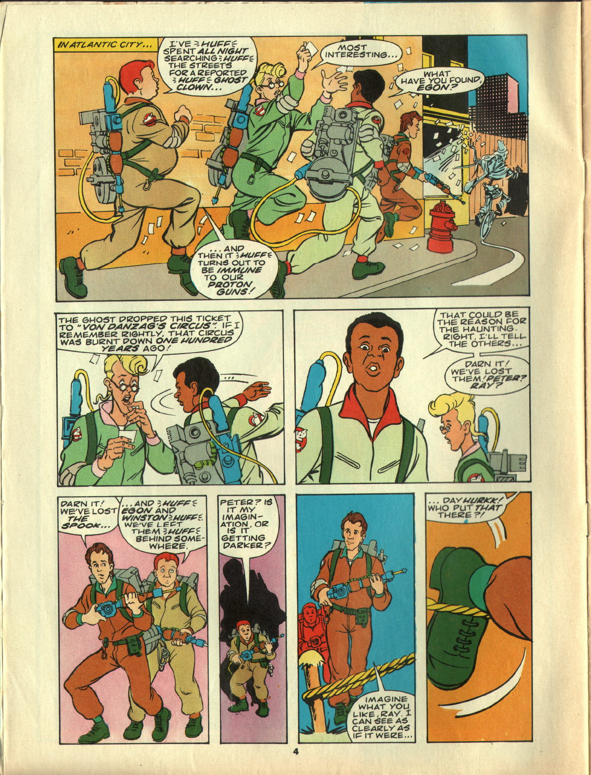 Read online The Real Ghostbusters comic -  Issue #24 - 4