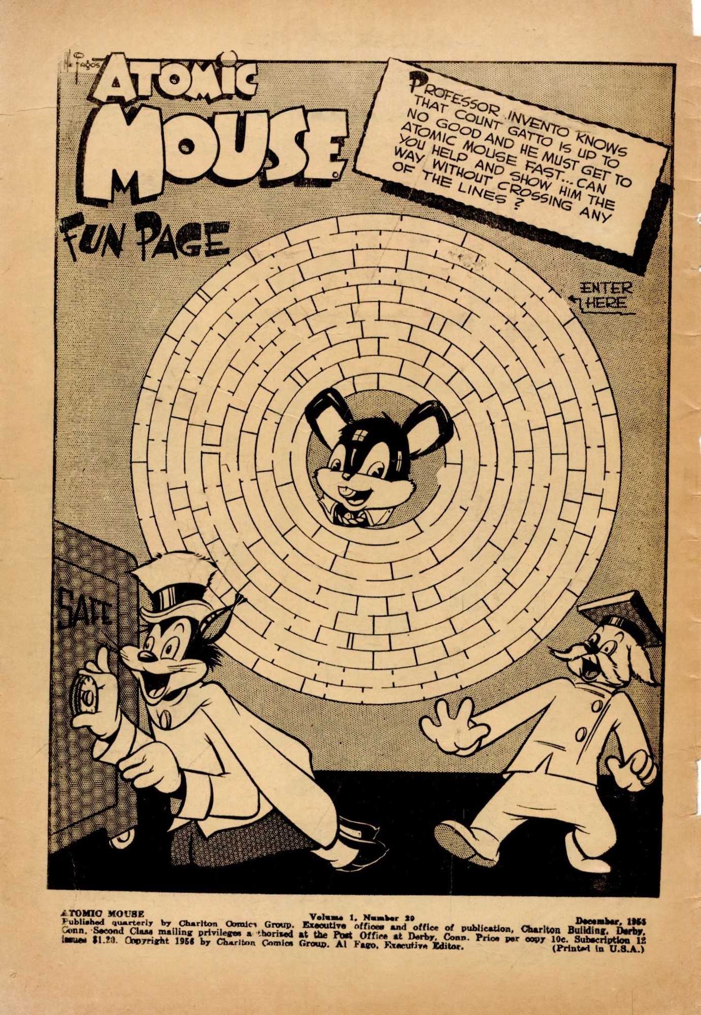 Read online Atomic Mouse comic -  Issue #20 - 2