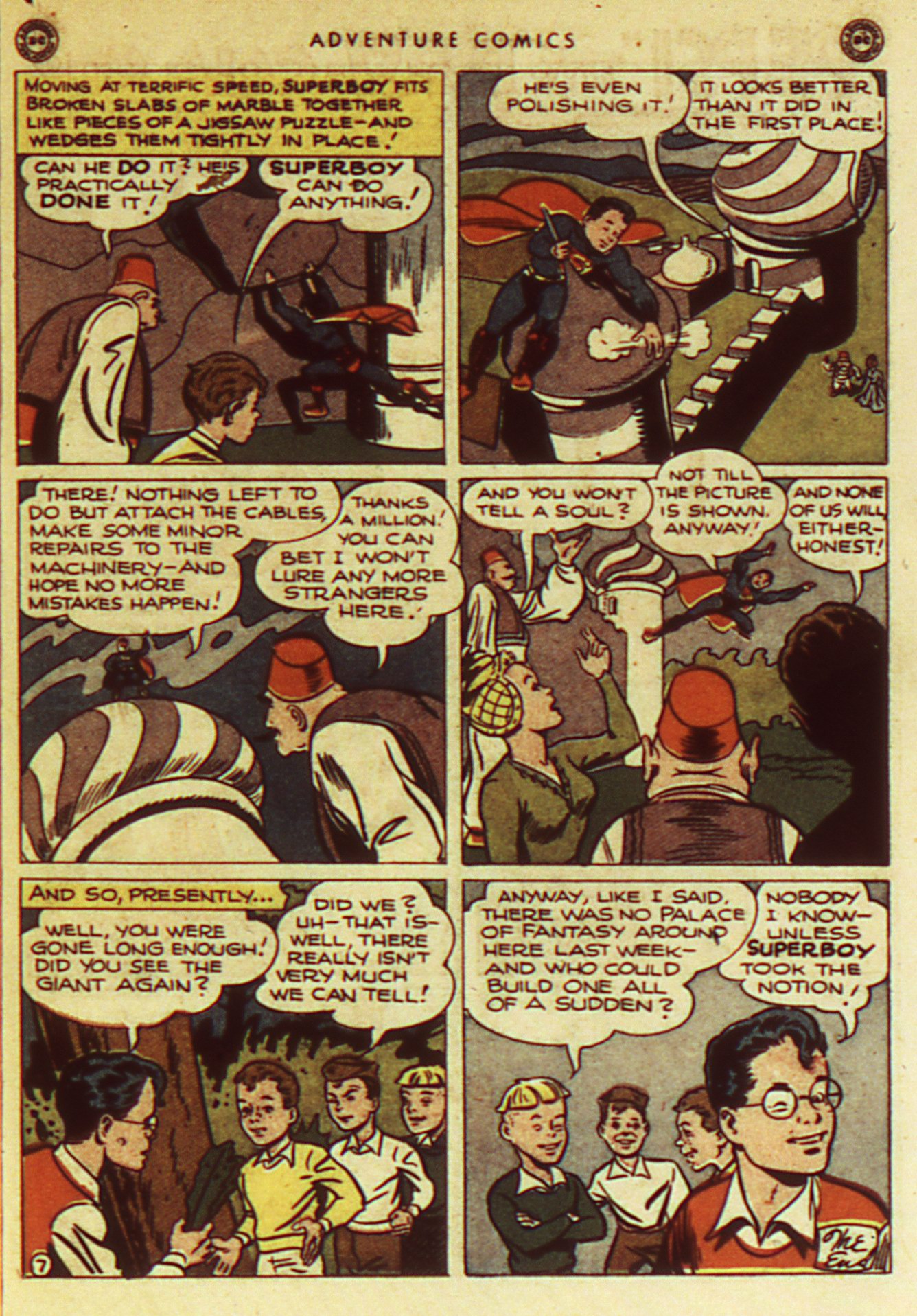 Read online Adventure Comics (1938) comic -  Issue #105 - 9