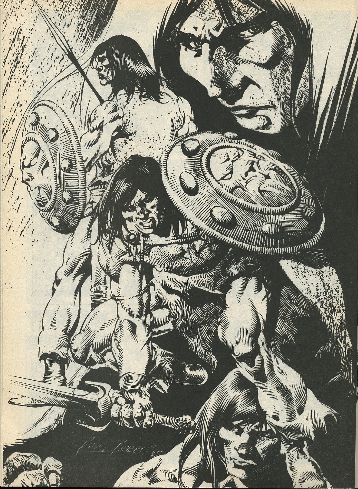 Read online The Savage Sword Of Conan comic -  Issue #127 - 66