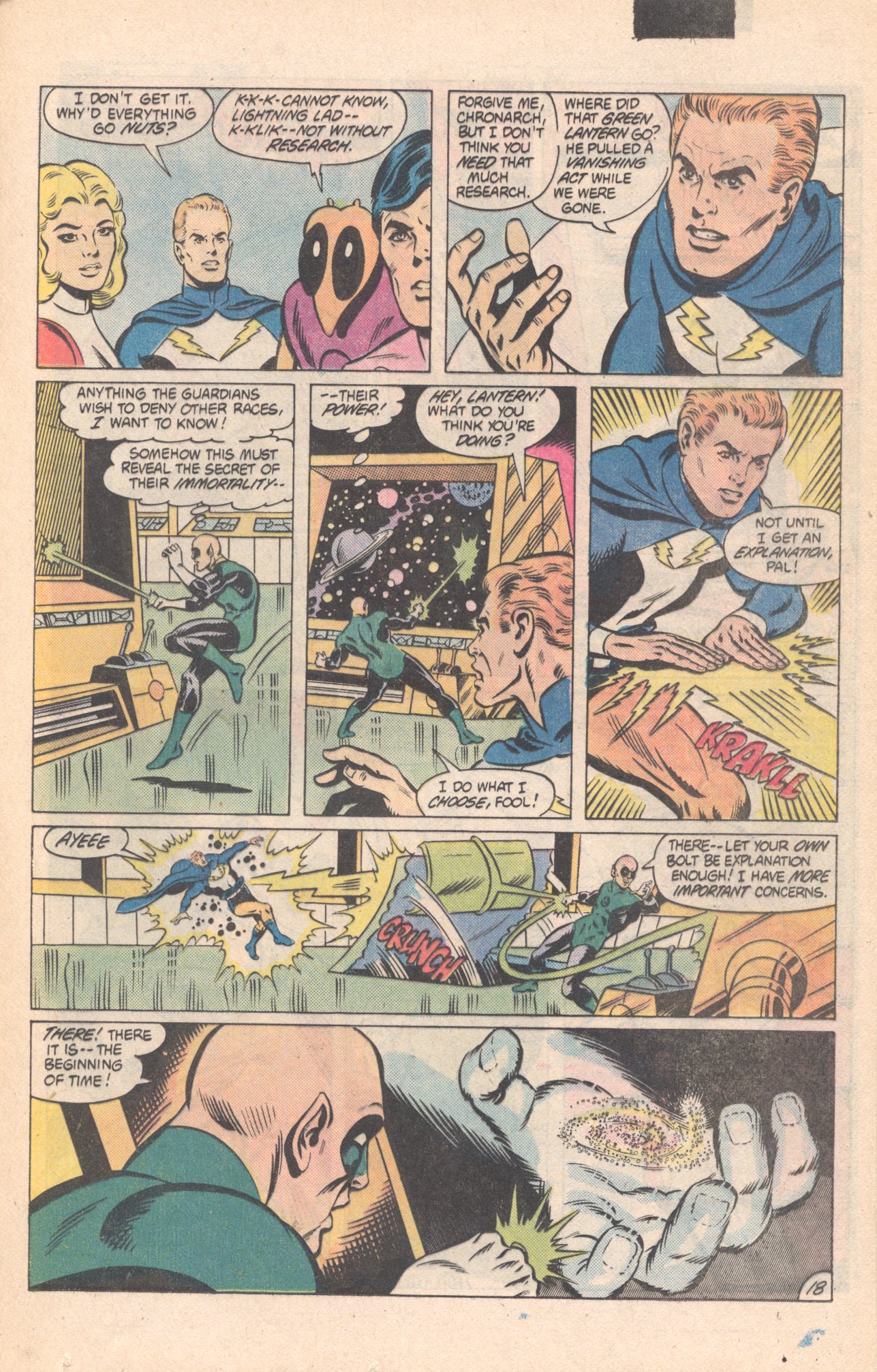 Legion of Super-Heroes (1980) 295 Page 18