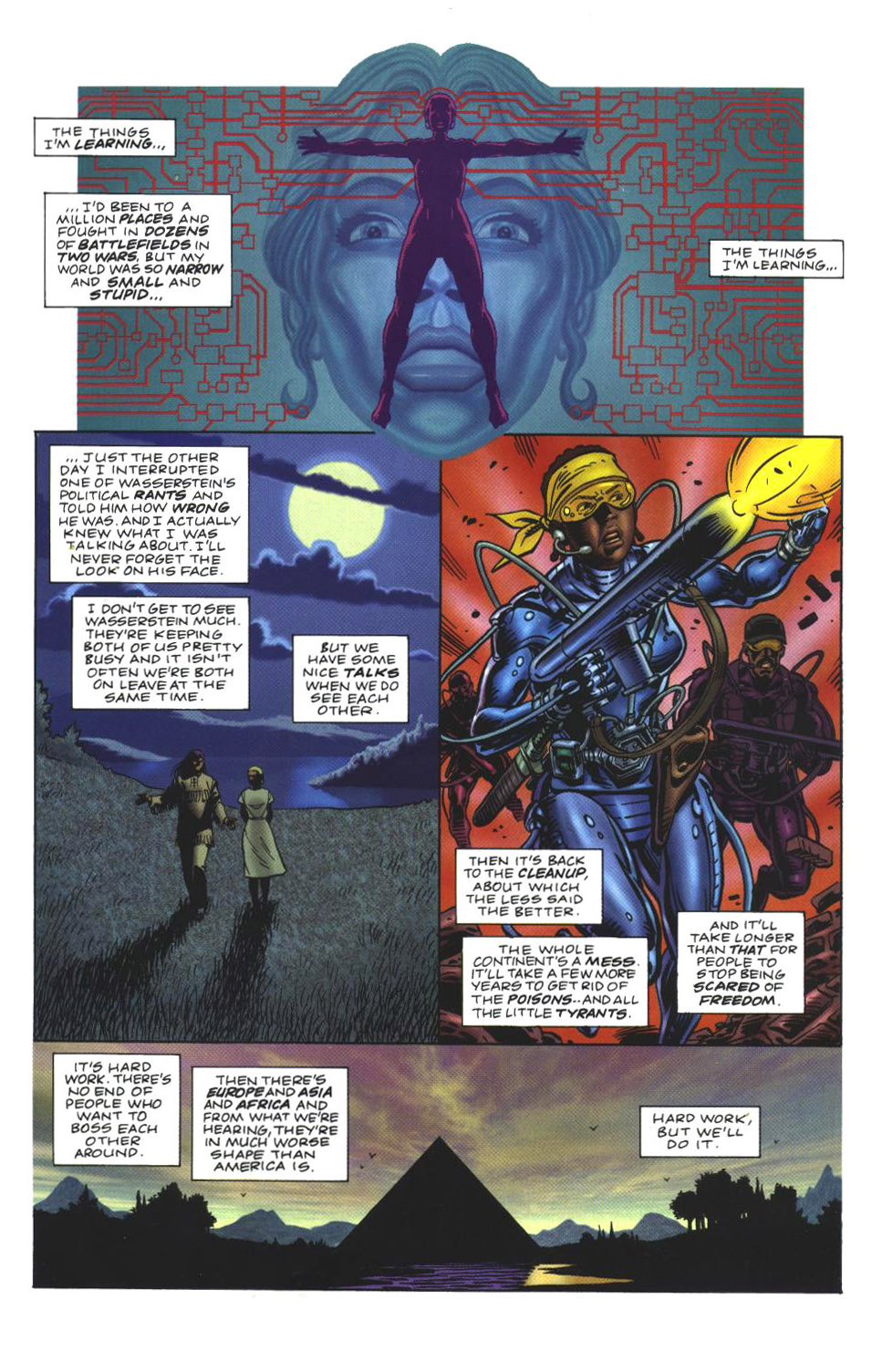 Read online Martha Washington Goes To War comic -  Issue # TPB - 137