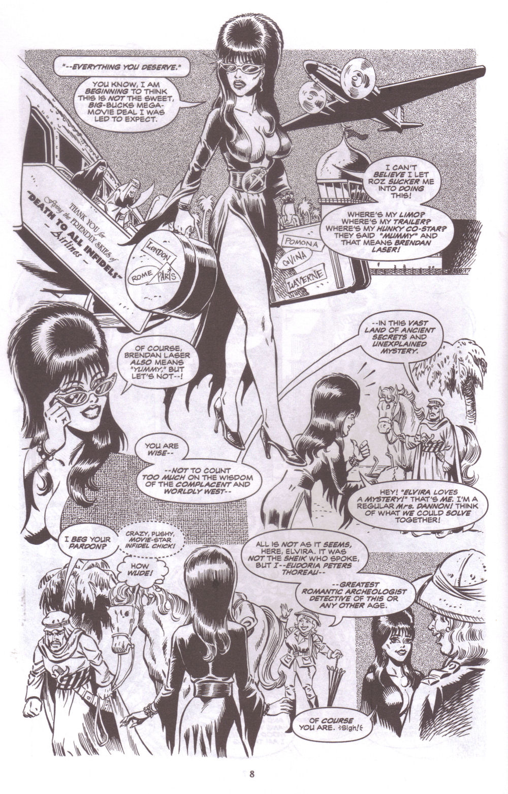 Read online Elvira, Mistress of the Dark comic -  Issue #91 - 10