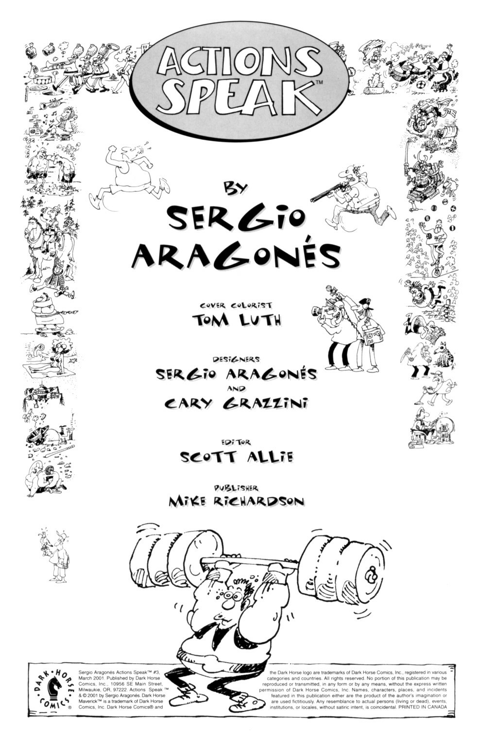 Read online Sergio Aragonés Actions Speak comic -  Issue #3 - 2