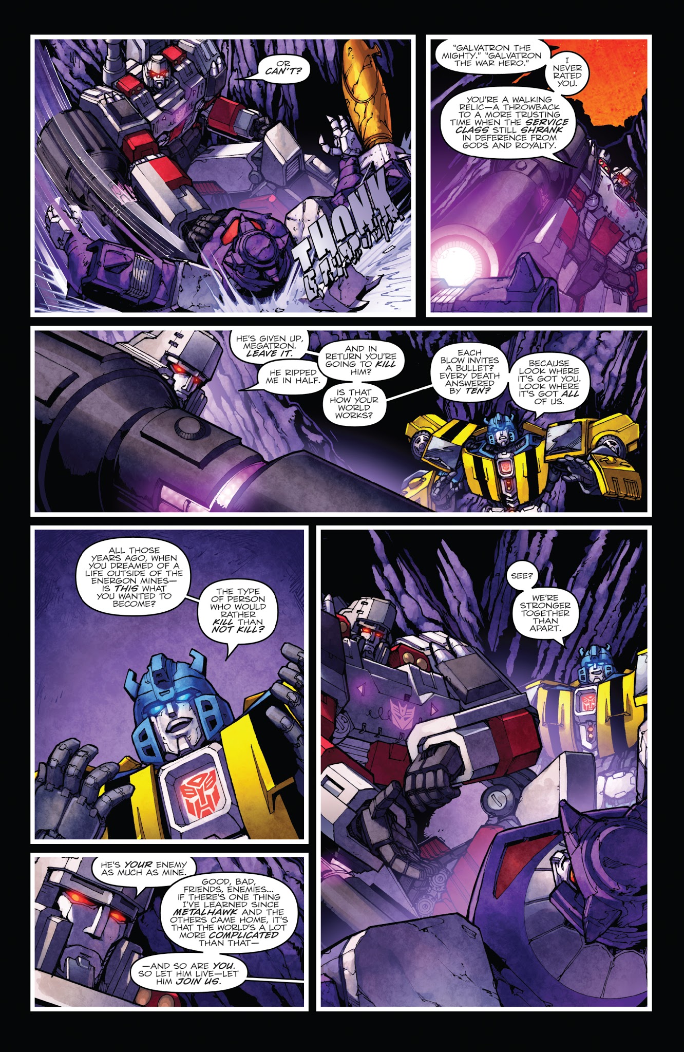 Read online The Transformers: Dark Cybertron comic -  Issue # TPB 2 - 118