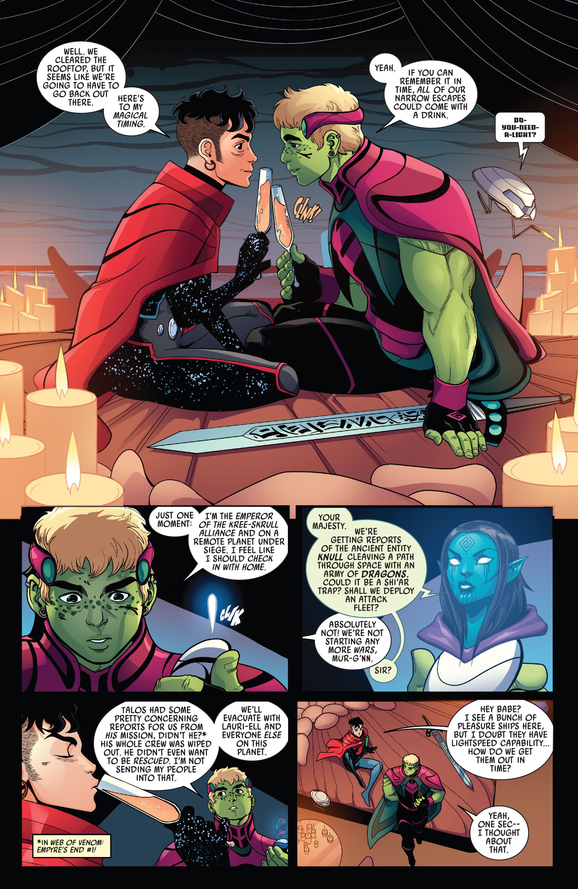 Read online King In Black One-Shots comic -  Issue # Wiccan and Hulking - 17