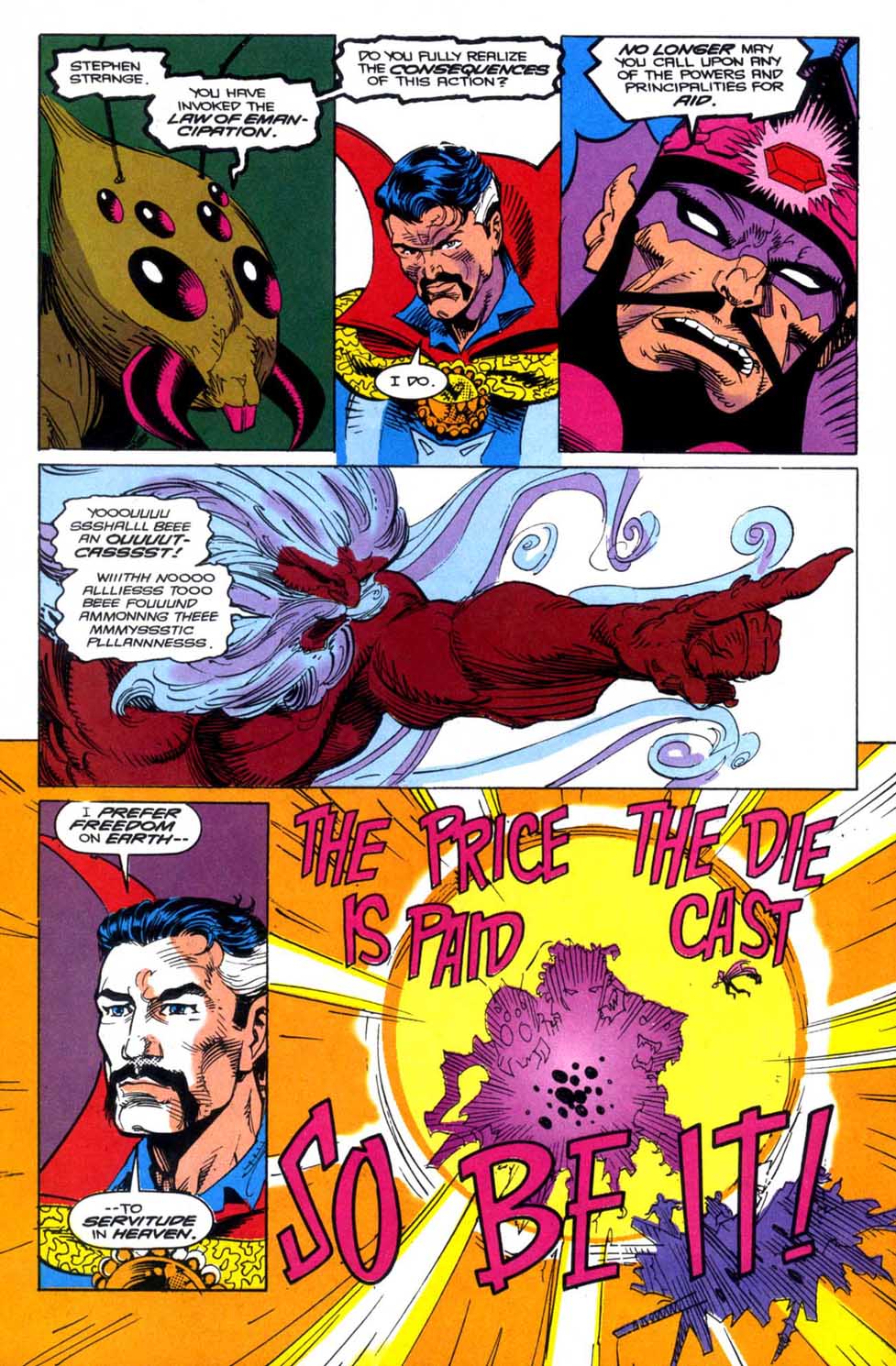 Read online Doctor Strange: Sorcerer Supreme comic -  Issue #49 - 19