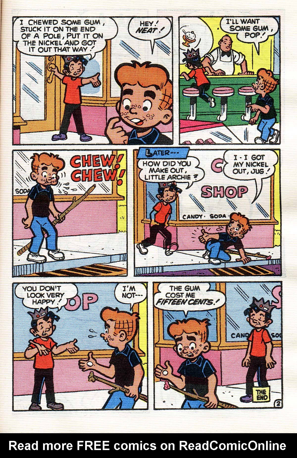 Read online Little Archie Comics Digest Magazine comic -  Issue #44 - 84