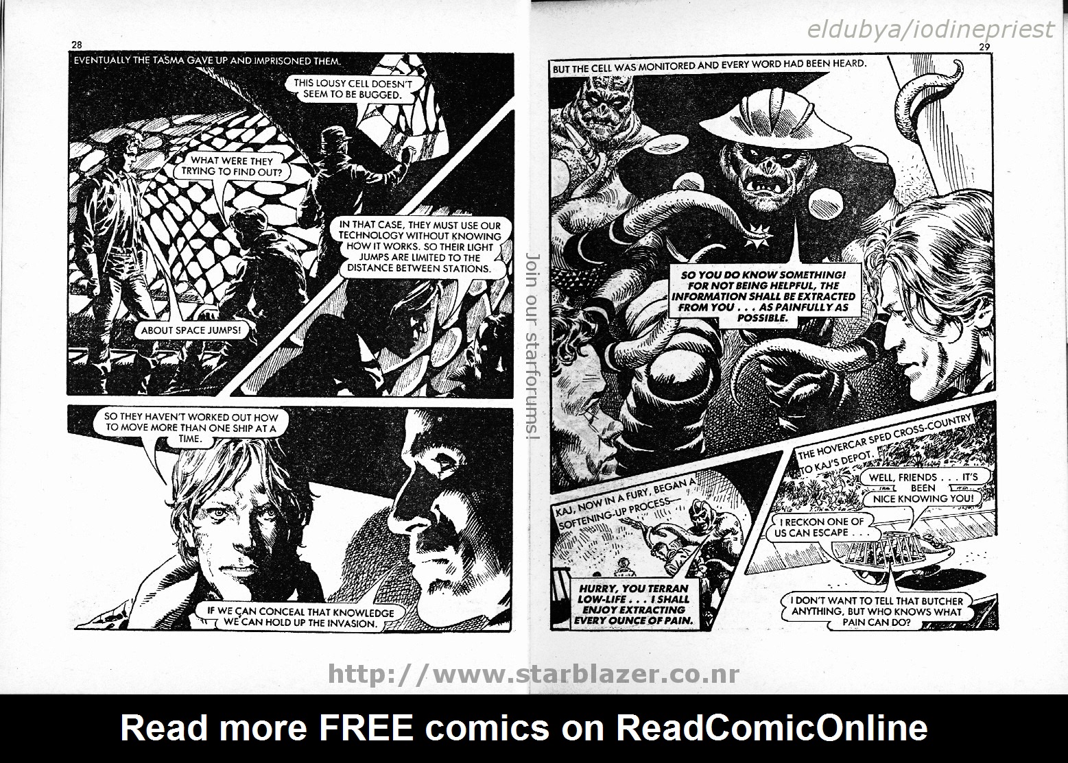 Read online Starblazer comic -  Issue #154 - 16