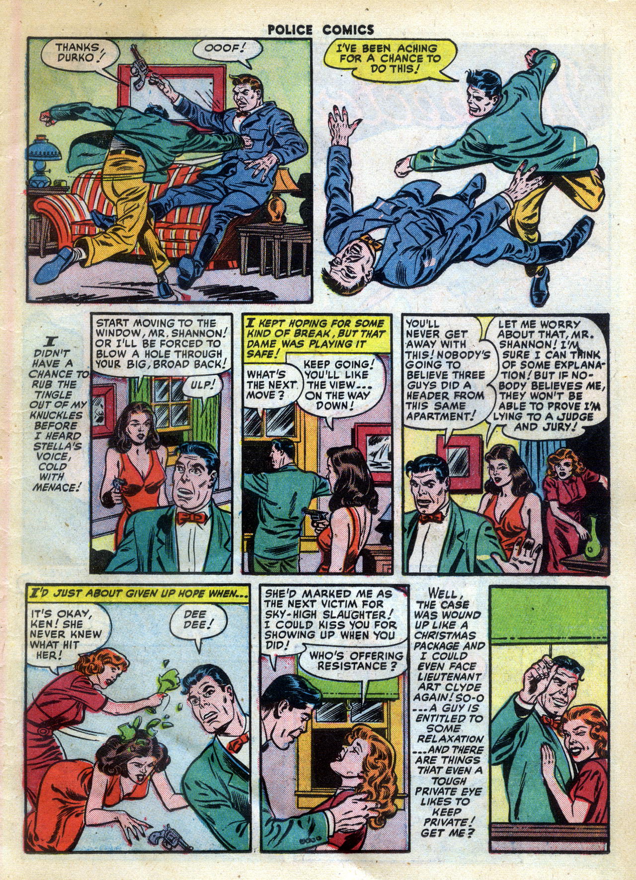 Read online Police Comics comic -  Issue #112 - 11