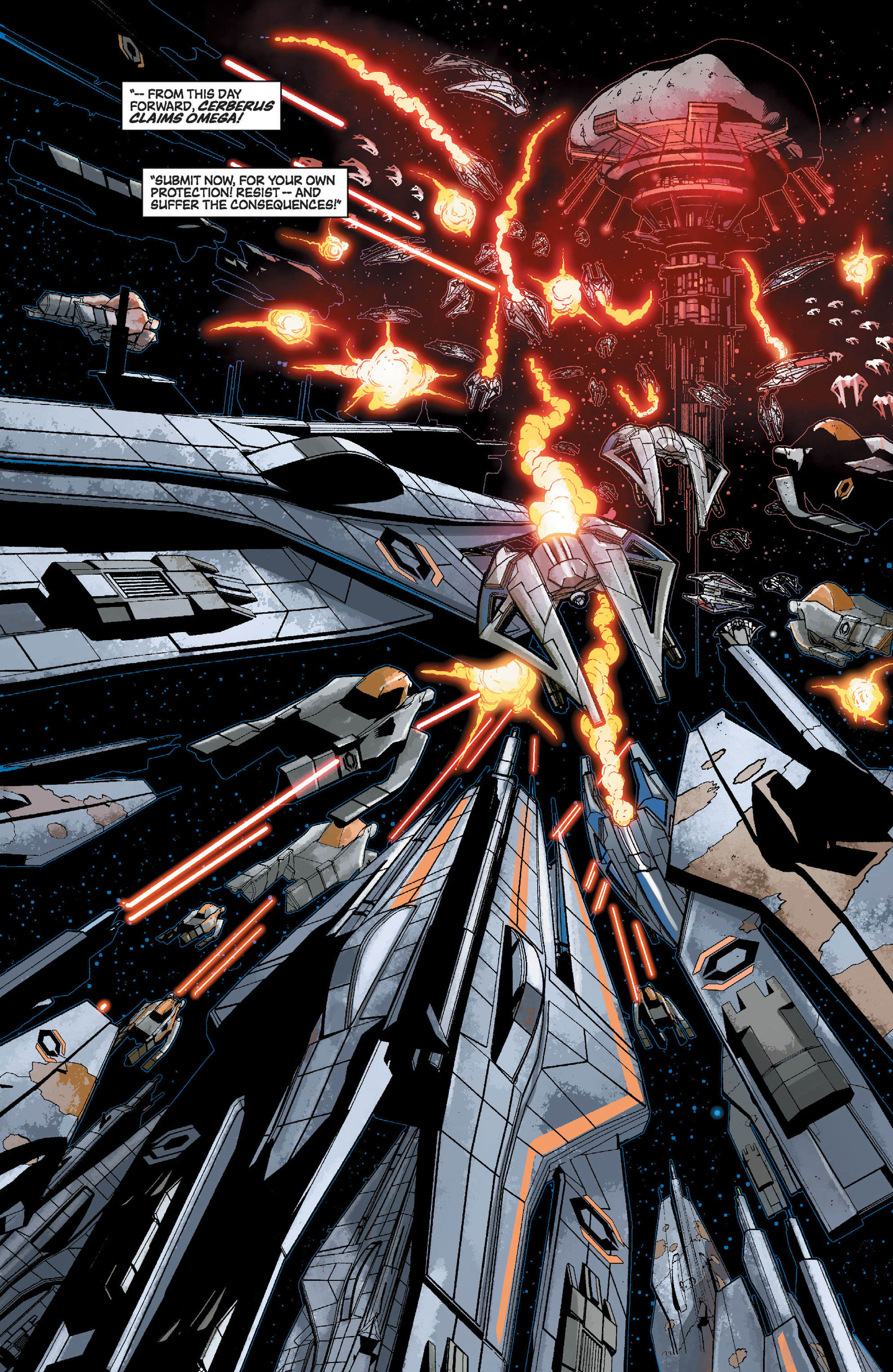 Read online Mass Effect: Invasion comic -  Issue # TPB - 51