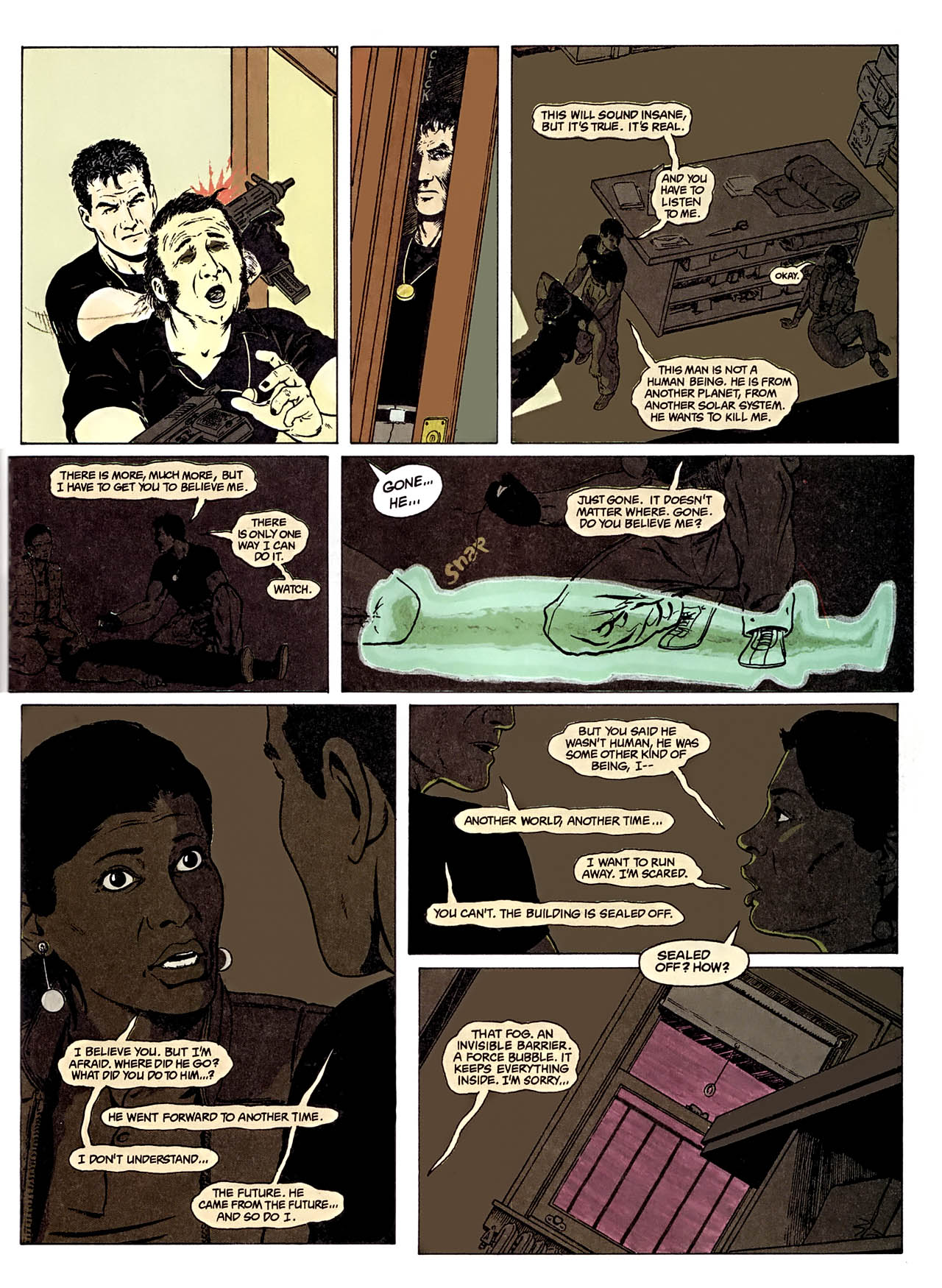 Read online Science Fiction Graphic Novel comic -  Issue #5 - 18