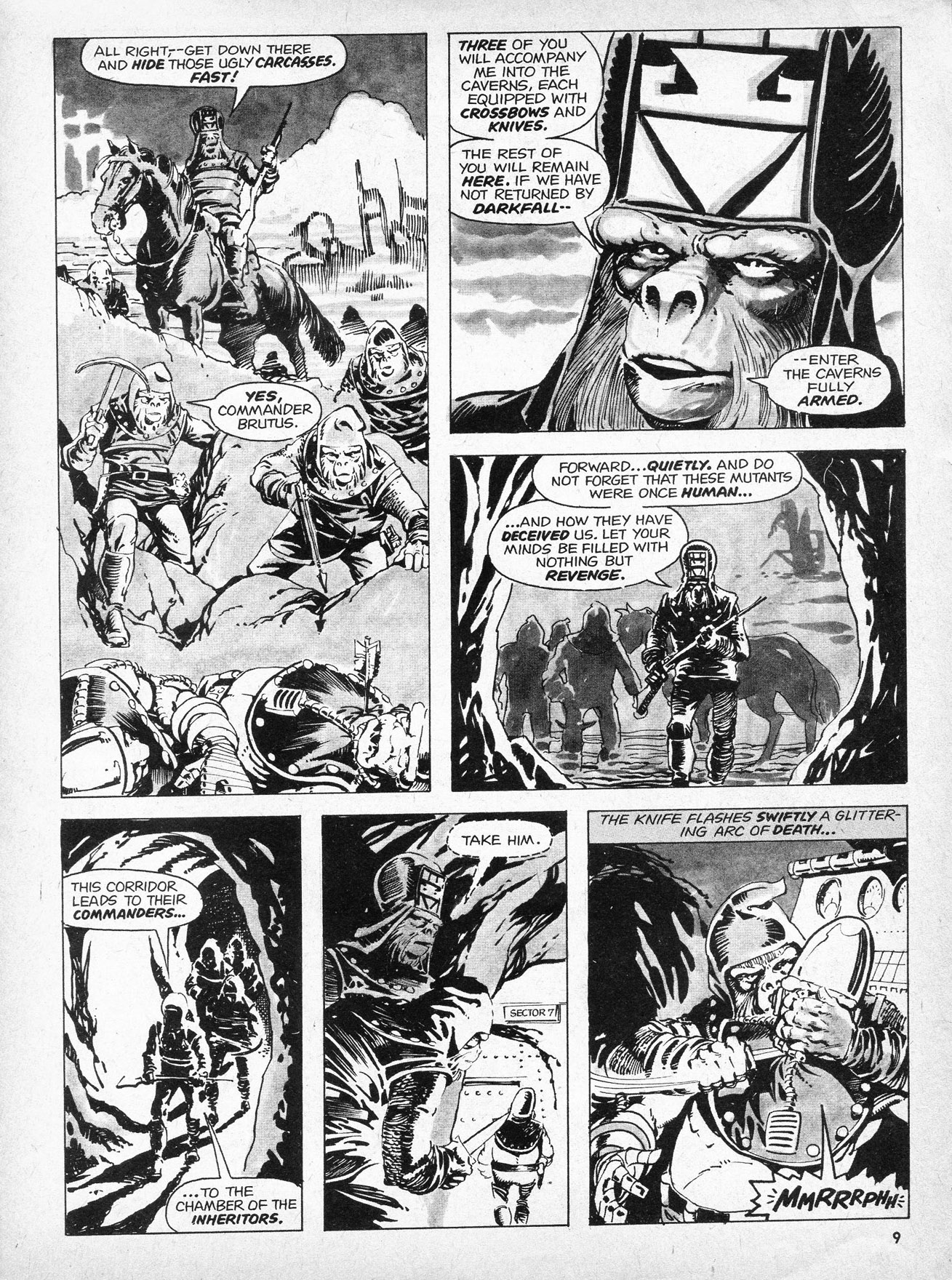 Read online Planet of the Apes comic -  Issue #14 - 9