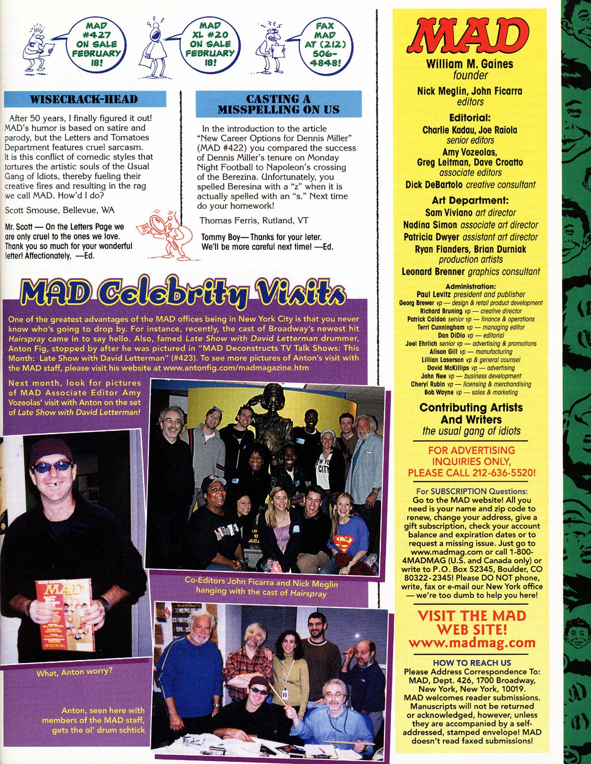 Read online MAD comic -  Issue #426 - 4