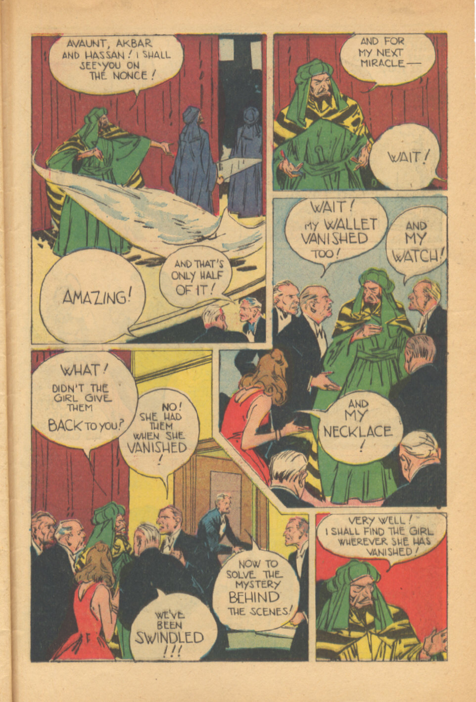 Read online Super-Magician Comics comic -  Issue #41 - 47