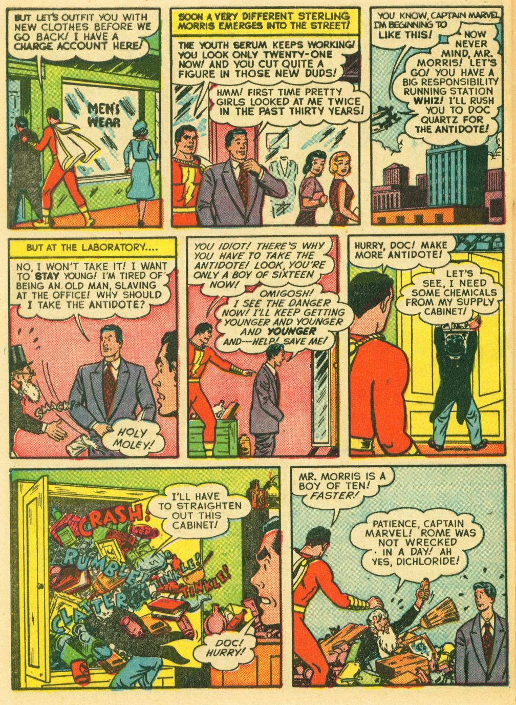 Read online Captain Marvel Adventures comic -  Issue #127 - 32