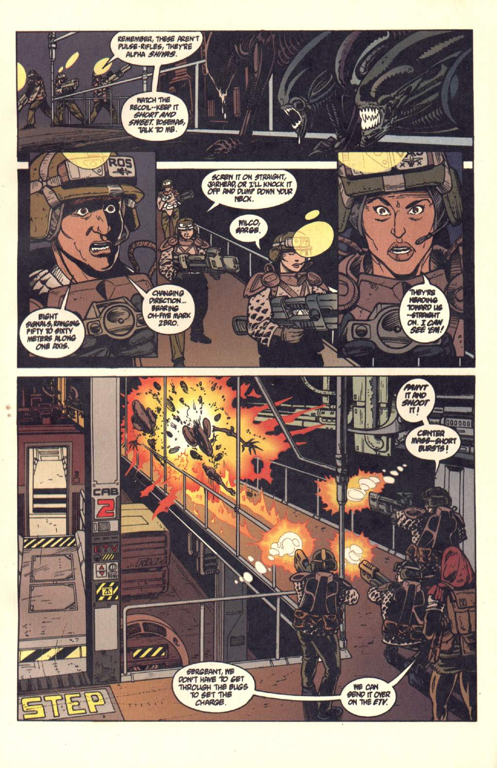 Read online Aliens: Colonial Marines comic -  Issue #7 - 16